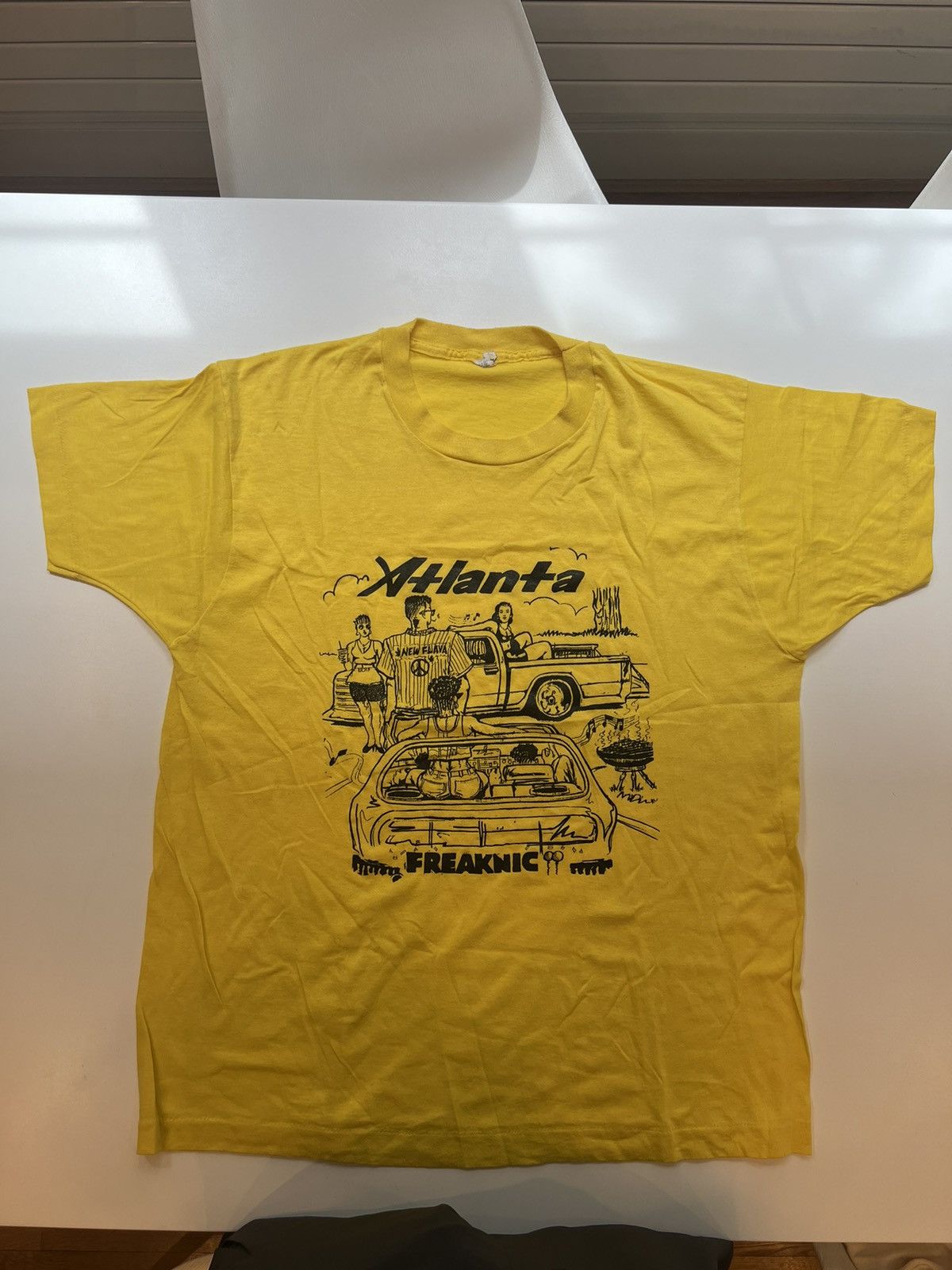 Vintage Atlanta Freaknic Authentic Vintage Shirt Screen Stars XXL Size US XXL / EU 58 / 5 - 2 Thumbnail
