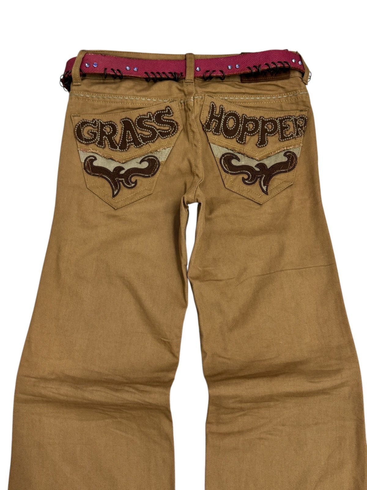 Hysteric Glamour × Japanese Brand × Seditionaries Flared GRASS HOPPER Seditionaries Back Embroidered Size US 28 / EU 44 - 11 Thumbnail