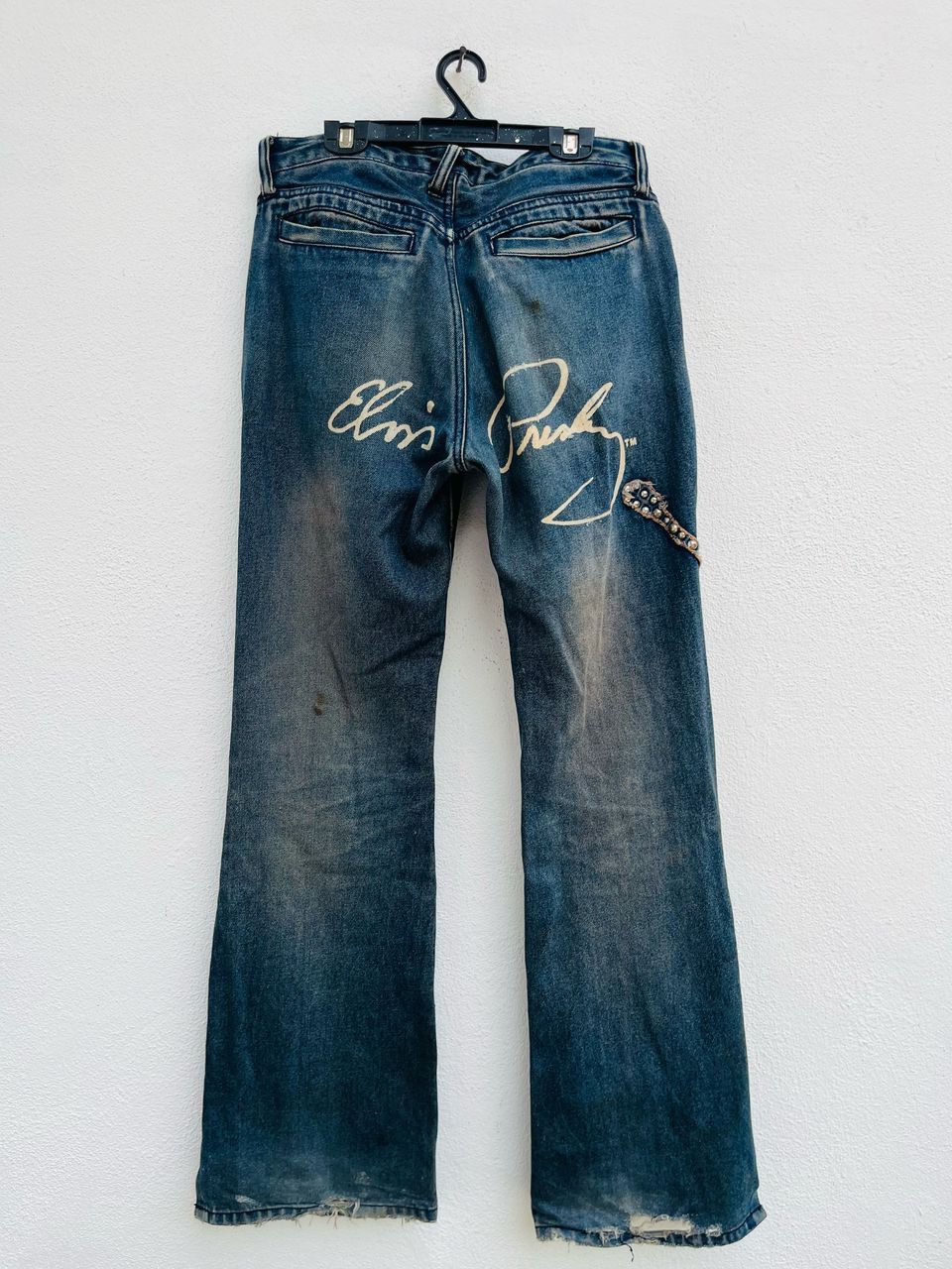 Japanese Brand × PPFM Vintage PPFM Elvis Presley Streetwear Fashion Style Size US 30 / EU 46 - 2 Thumbnail
