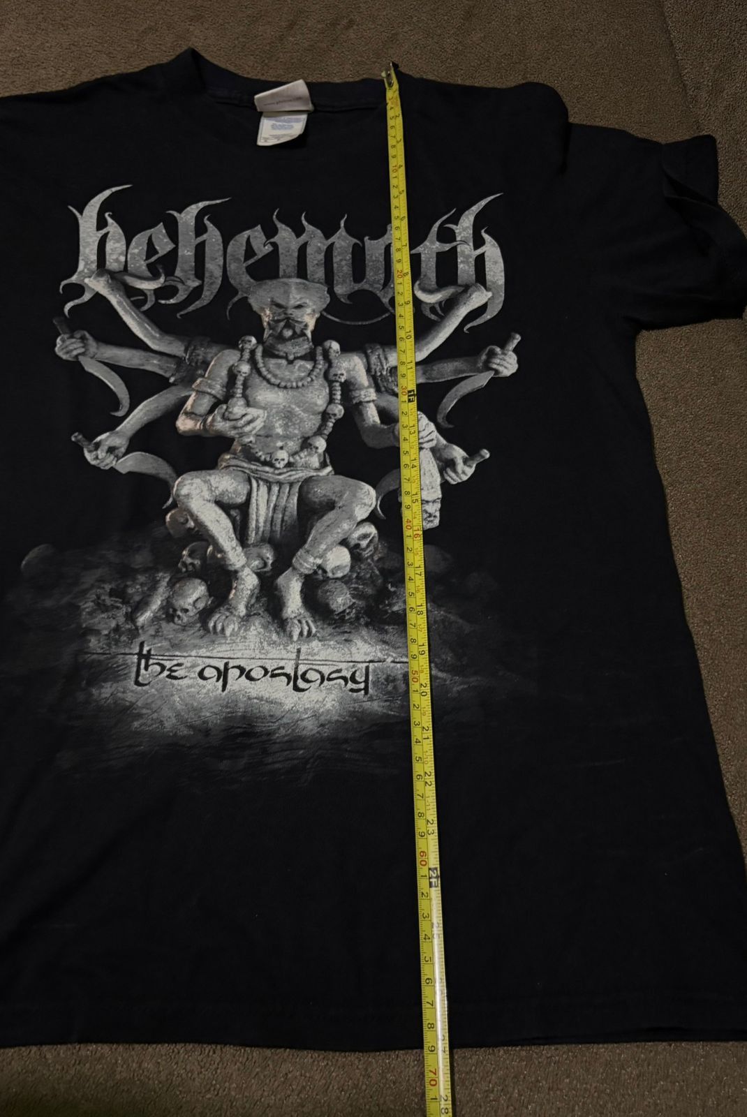 Band Tees Vtg Y2k Behemoth The Apostacy Shirt deicide cradle of filth Size US S / EU 44-46 / 1 - 6 Thumbnail