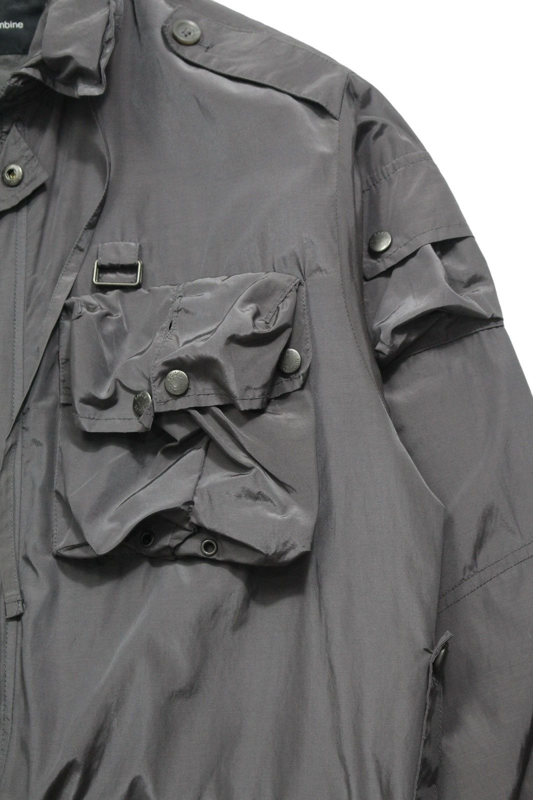 Japanese Brand AW2013 CODES COMBINE CARGO LONG JACKET Size US XL / EU 56 / 4 - 4 Thumbnail