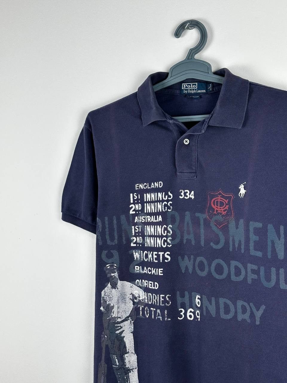 Polo Ralph Lauren Vintage POLO RALPH LAUREN Printed Rugby Shirt Big Logo Size US XL / EU 56 / 4 - 1 Thumbnail