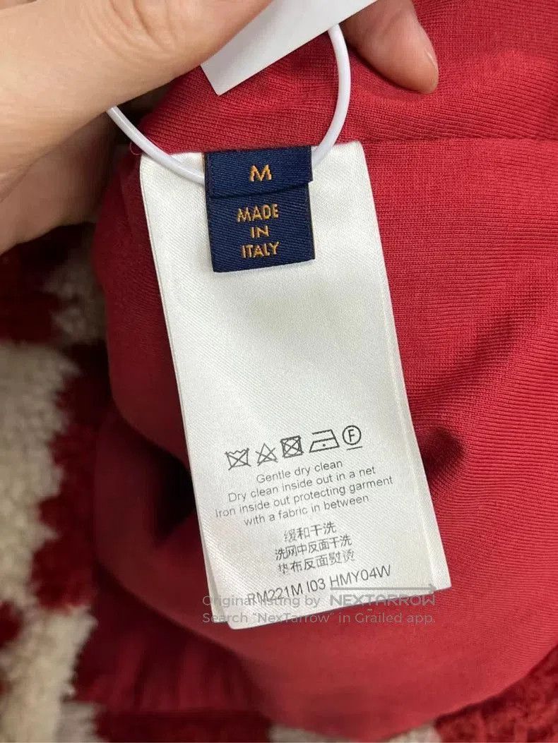 Louis Vuitton Louis Vuitton Red and White Check Jacket. Size US M / EU 48-50 / 2 - 5 Thumbnail