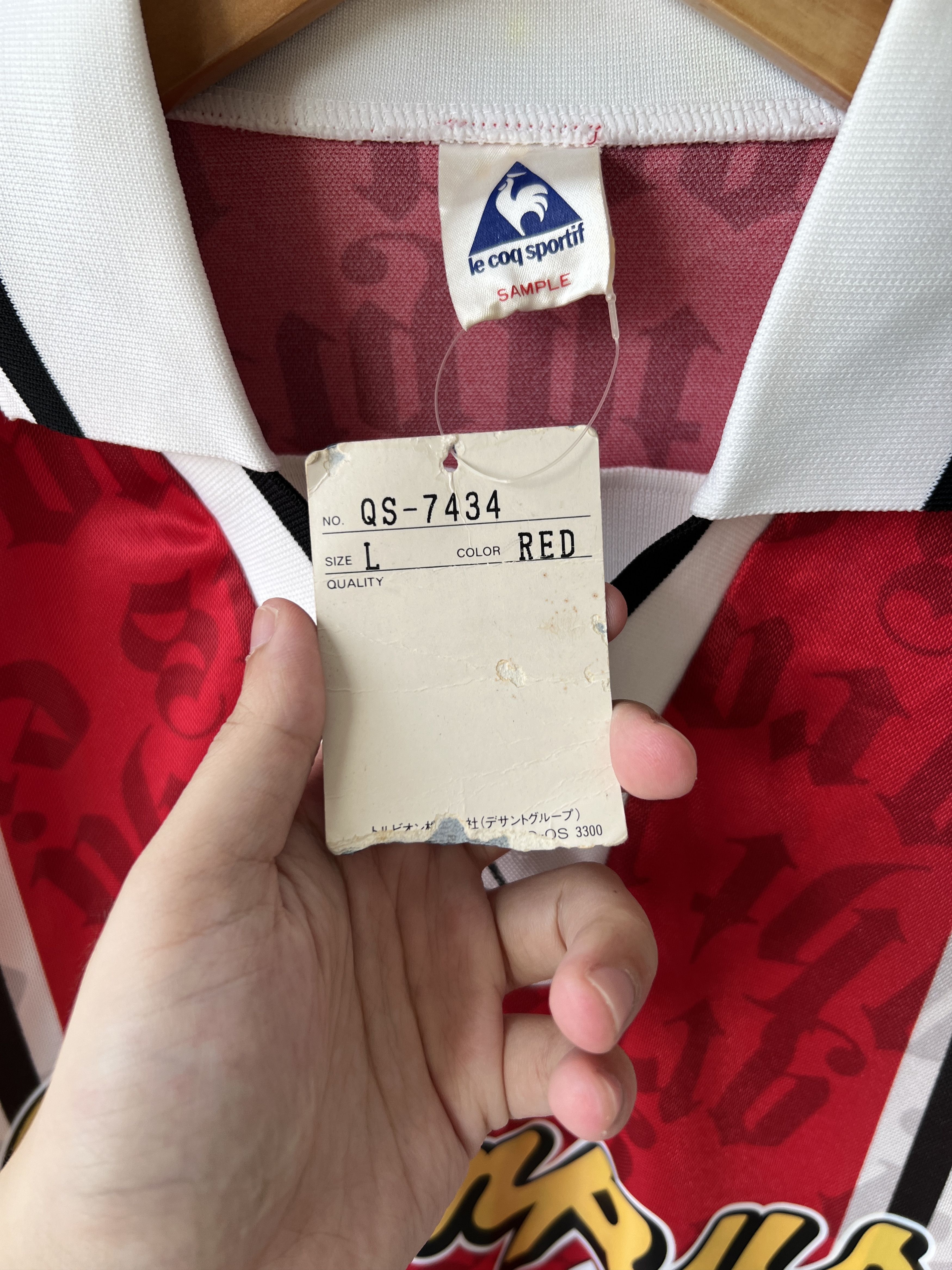 Le Coq Sportif (M) Nagoya Grampus 1998-99 Home Kit Stojkovic #10 (NEW) Size US M / EU 48-50 / 2 - 4 Thumbnail
