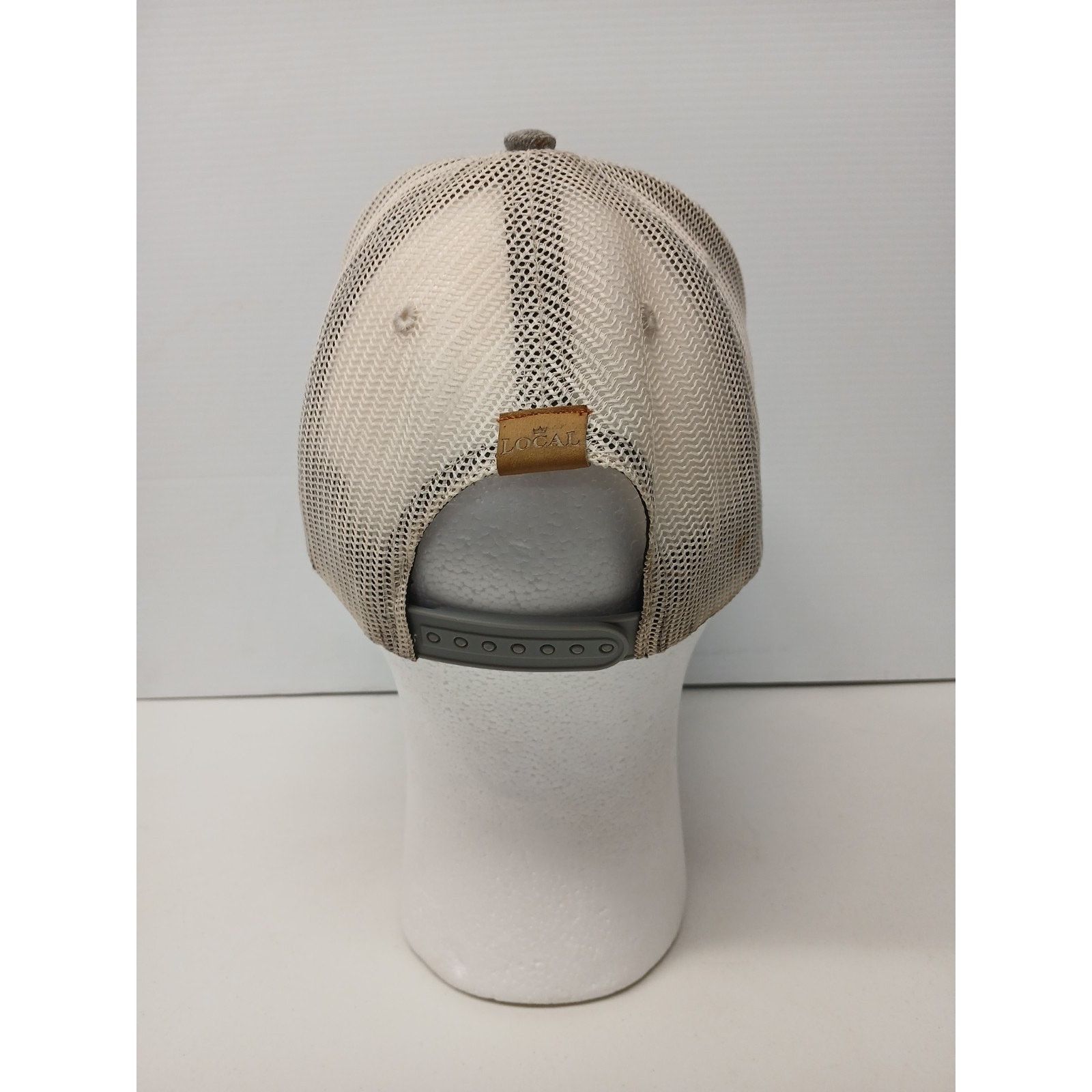 Other Local Crowns Mesh Trucker (OSFM) Gray Snapback Hat/Cap Size ONE SIZE - 4 Thumbnail