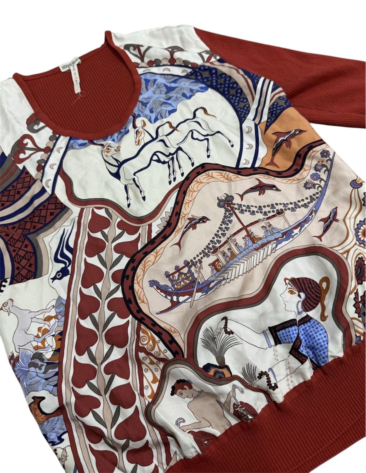 Hermes Hermes vintage tshirt Size M / US 6-8 / IT 42-44 - 3 Thumbnail
