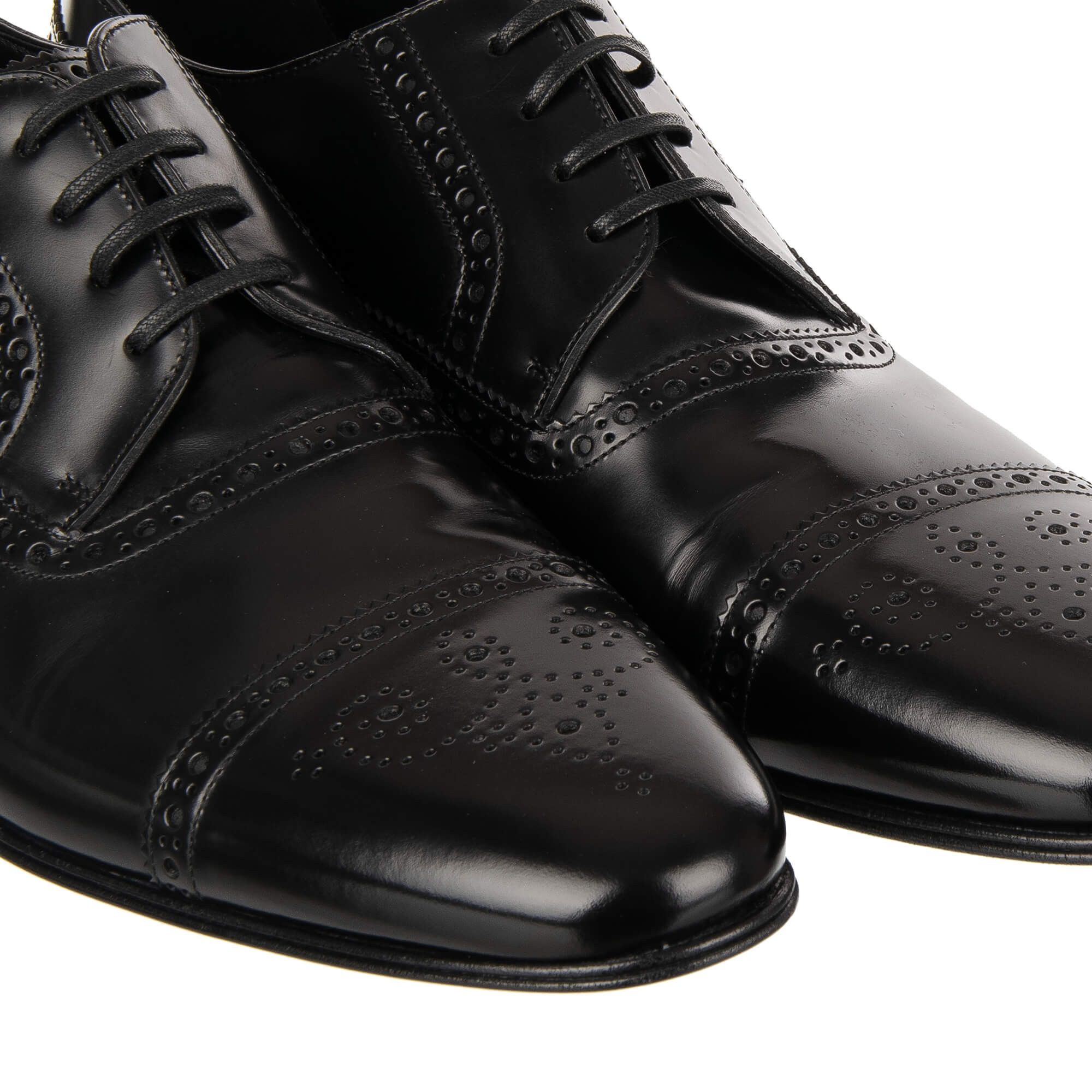 Dolce & Gabbana o1y0125 Laced Shoes in Black Size US 7 / EU 40 - 3 Thumbnail