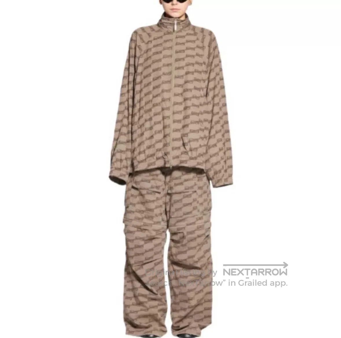 Balenciaga Balenciaga 22SS Monogram Jacket. Size US XS / EU 42 / 0 - 2 Thumbnail