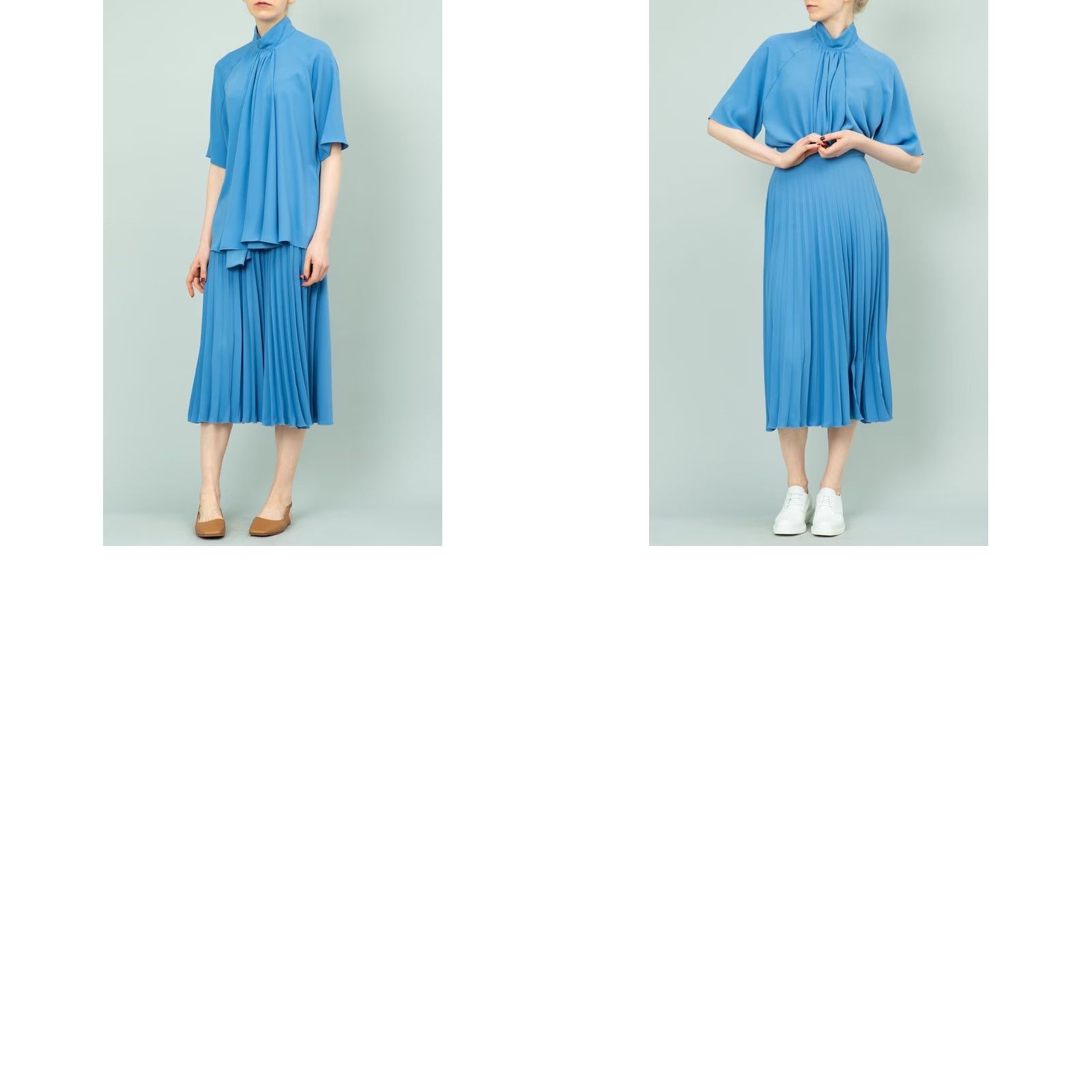 Maison Margiela VINTAGE Maison Martin Margiela MM6 Blouse Blue 40 Women Shirt Blouse Mens Womens Girls NH Size S / US 4 / IT 40 - 8 Thumbnail