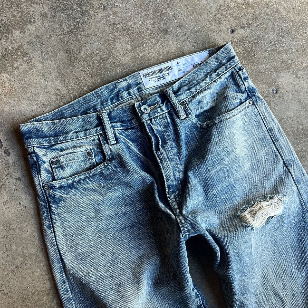 Neighborhood NEIGHBORHOOD JAPAN “Bullet Savage” SELVEDGE Jeans Size US 30 / EU 46 - 4 Thumbnail