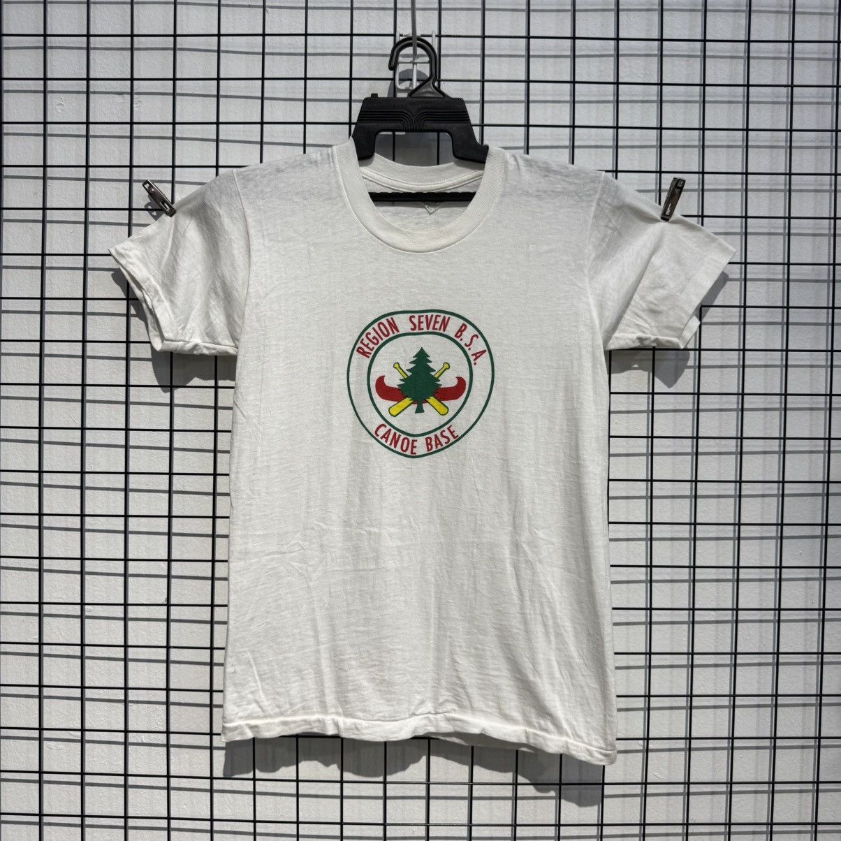 Other Vintage 50s 60s Boy Scouts Of America Canoe Base T-Shirt Size US XS / EU 42 / 0 - 2 Thumbnail