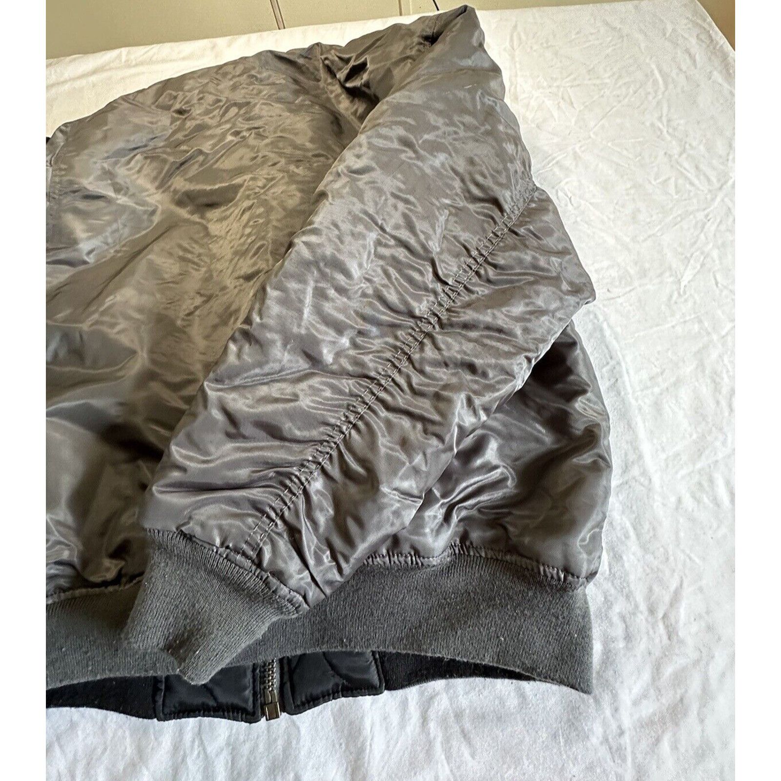 Southpole South Pole Reversable Large Puffer Jacket Quilted Grey/BlK Size US L / EU 52-54 / 3 - 9 Thumbnail