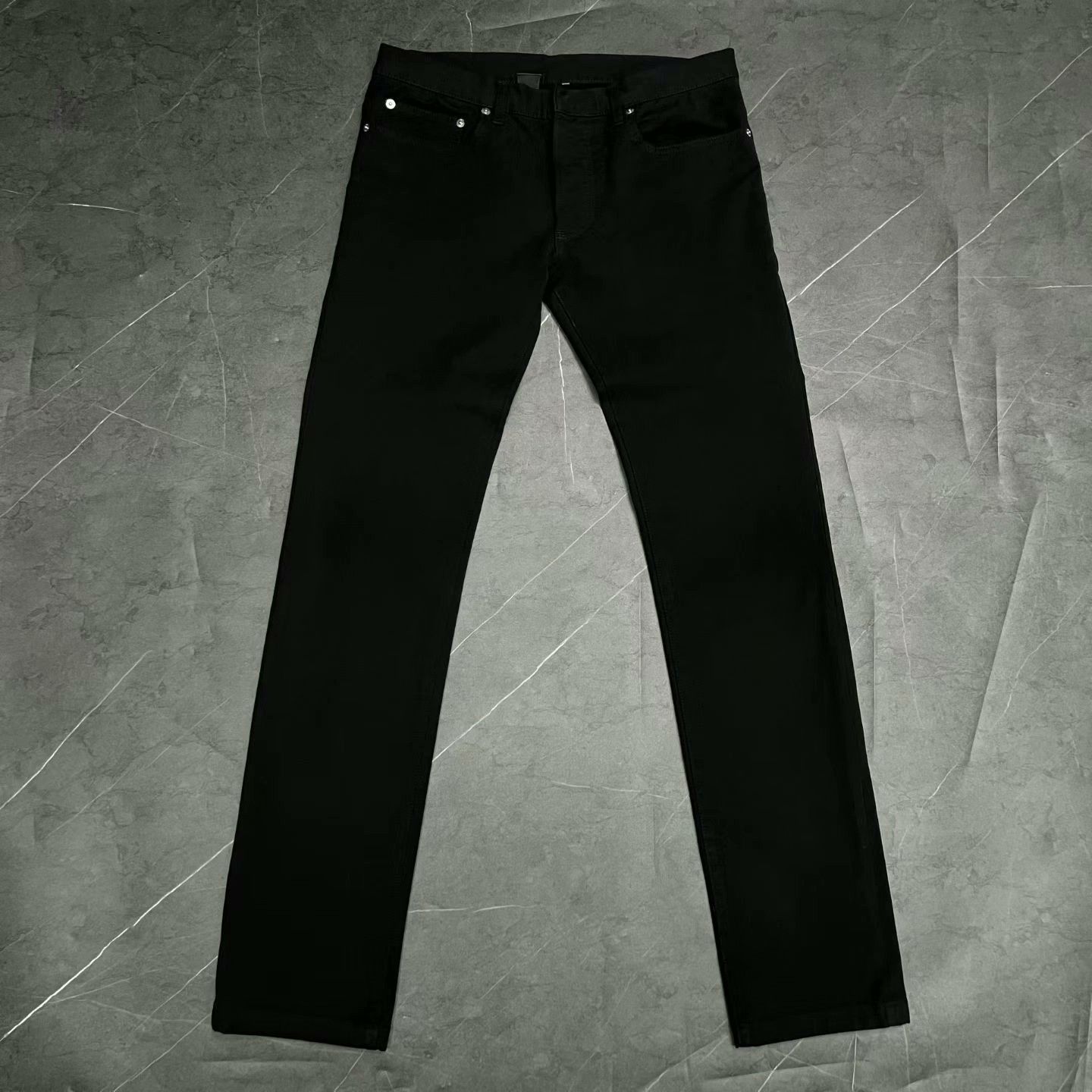 Dior dior black denim long pants size 31 Size US 31 - 1 Thumbnail