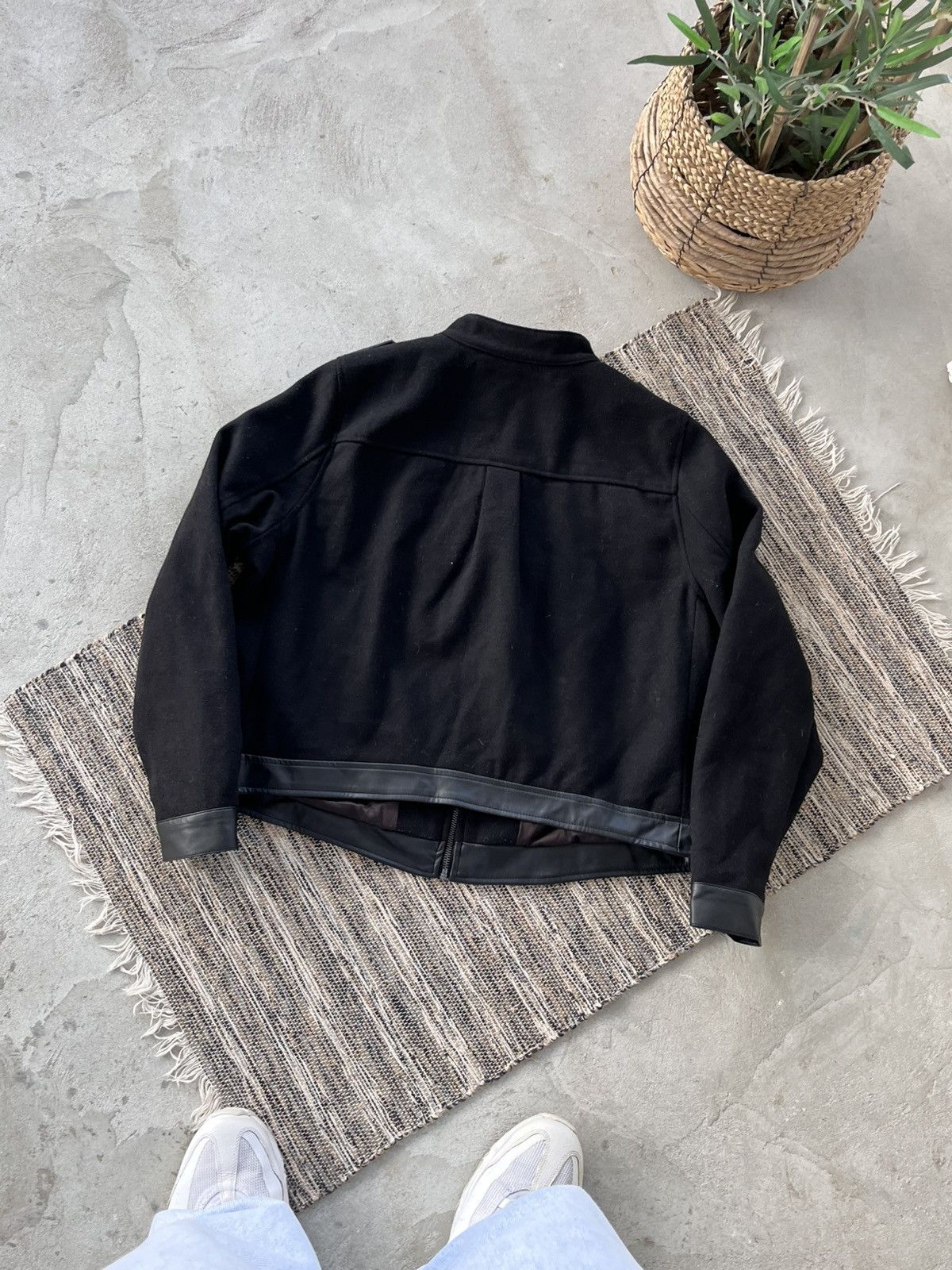 Other Hype Vintage Torrid Wool Napoleon Bomber Jacket Black Y2K Size S / US 4 / IT 40 - 2 Thumbnail