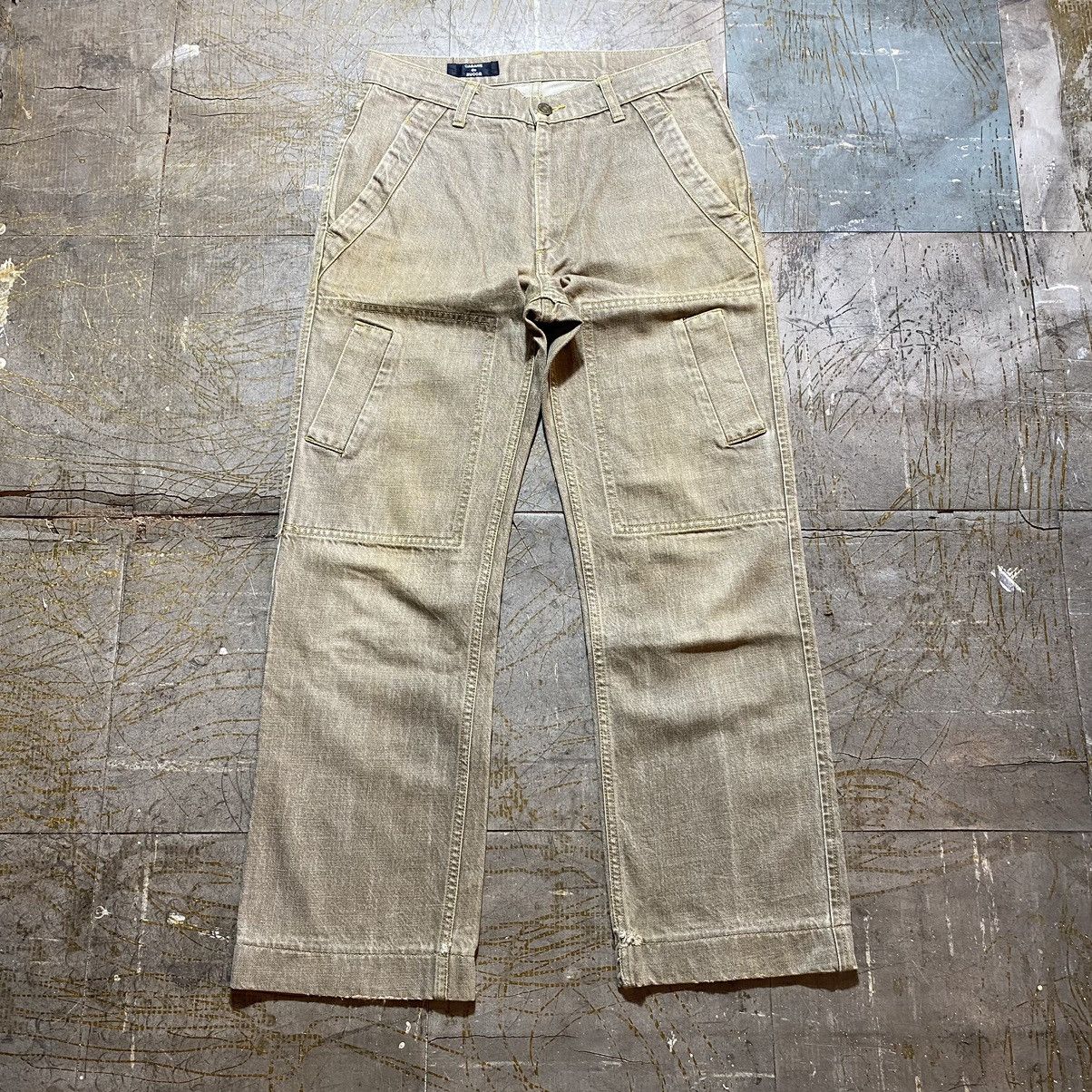 Designer Cabane De Zucca Double Knee Jeans Size US 30 / EU 46 - 1 Thumbnail