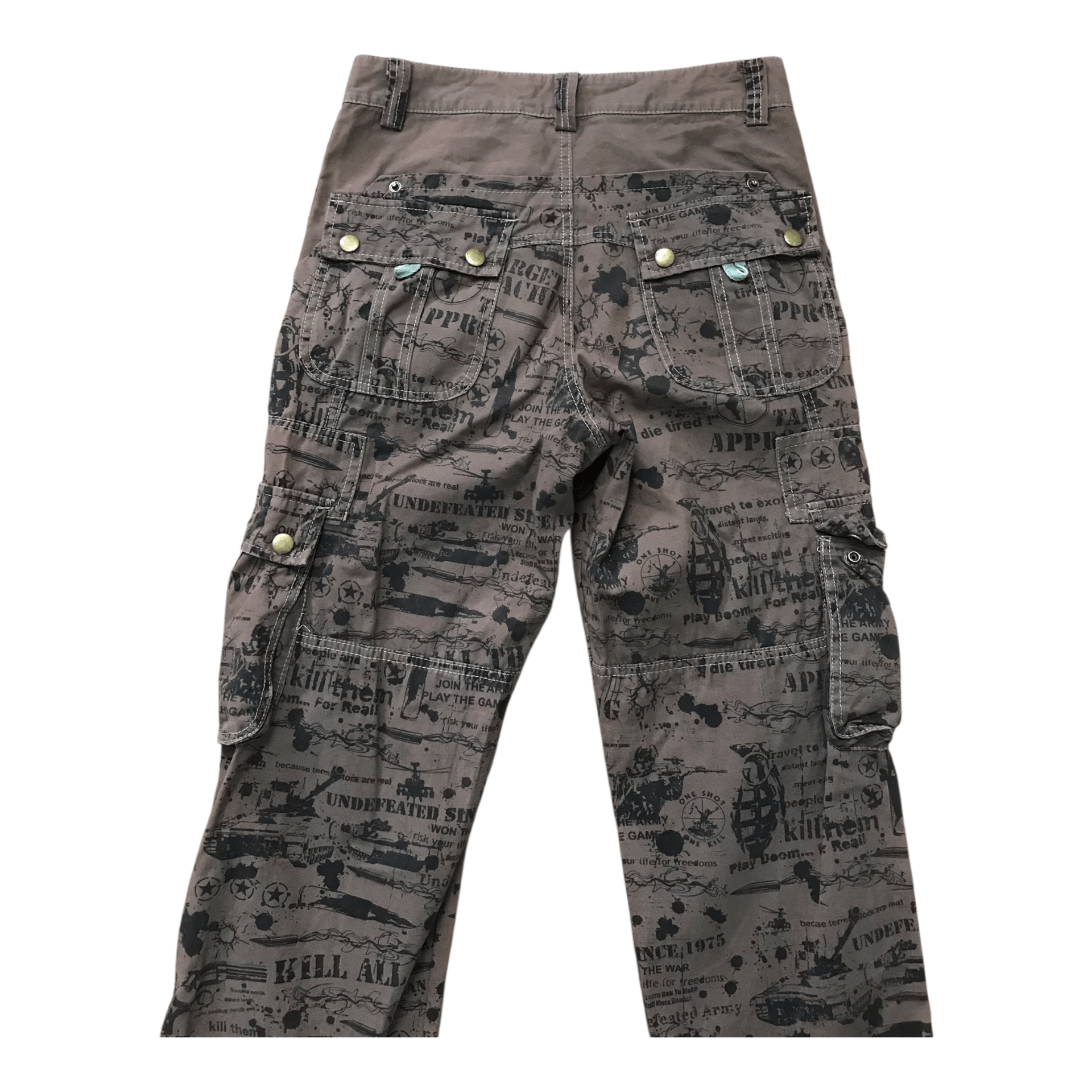 Japanese Brand Japanese Brand Full print Multi pocket Pant Size US 32 / EU 48 - 5 Thumbnail