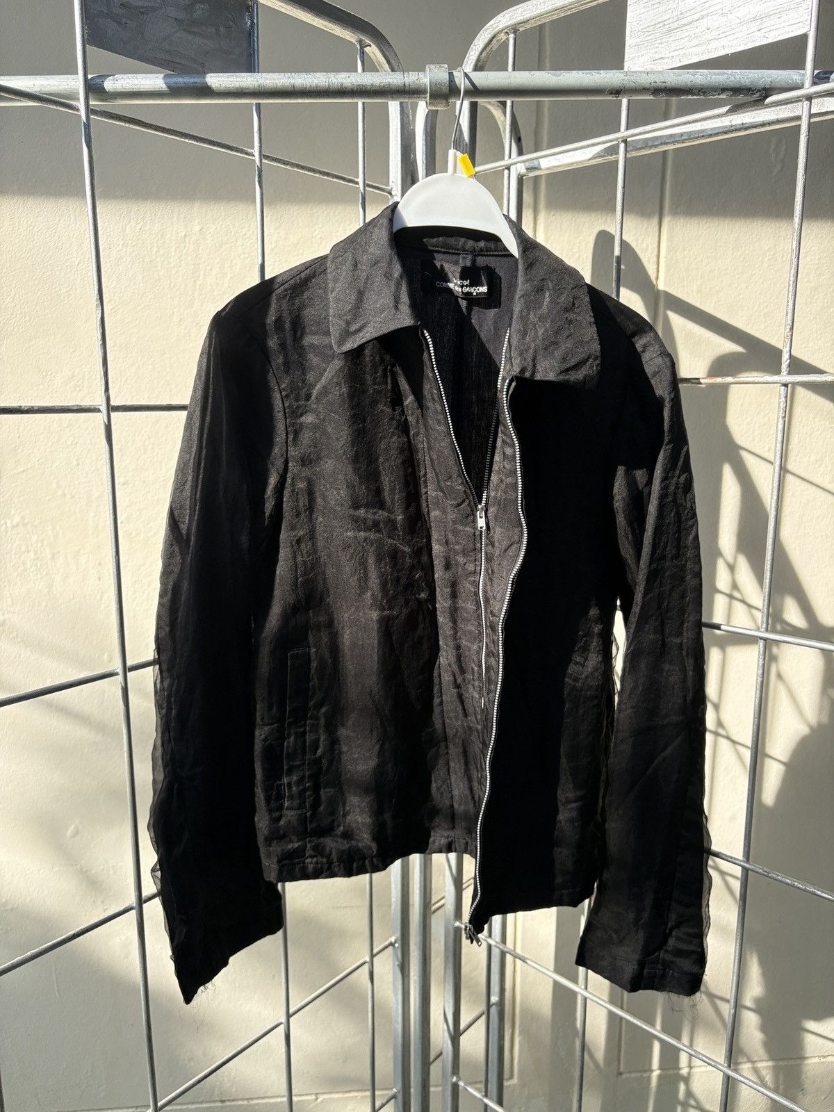 Comme des Garcons Comme des Garcons double zip up / double layer jacket Size S / US 4 / IT 40 - 23 Thumbnail