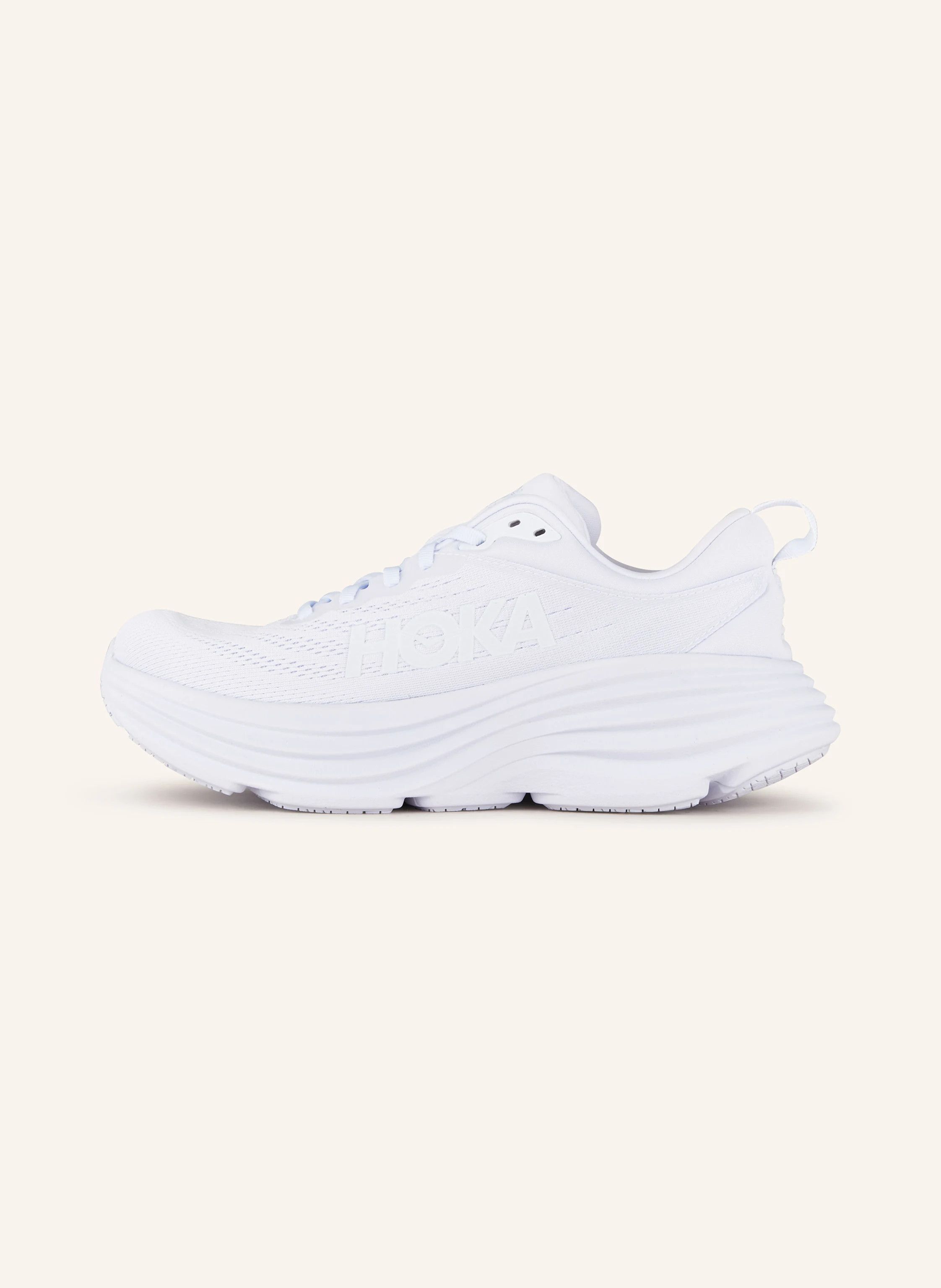 Hoka o1s22i1n0924 Bondi 8 Sneakers in White Size US 8.5 / EU 41-42 - 1 Thumbnail