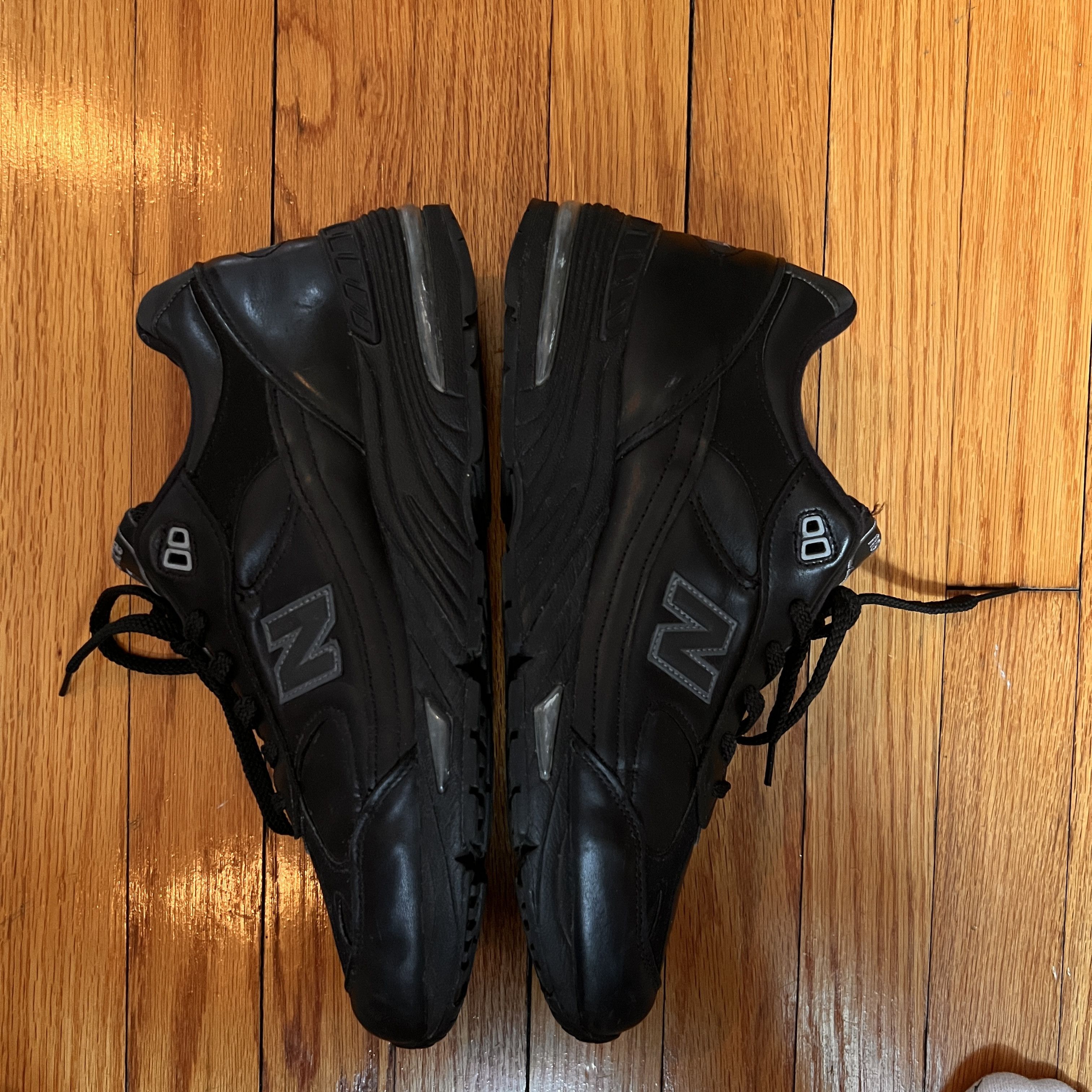 New Balance New Balance 991 Triple Black MiUK M991TK Size US 11 / EU 44 - 4 Thumbnail