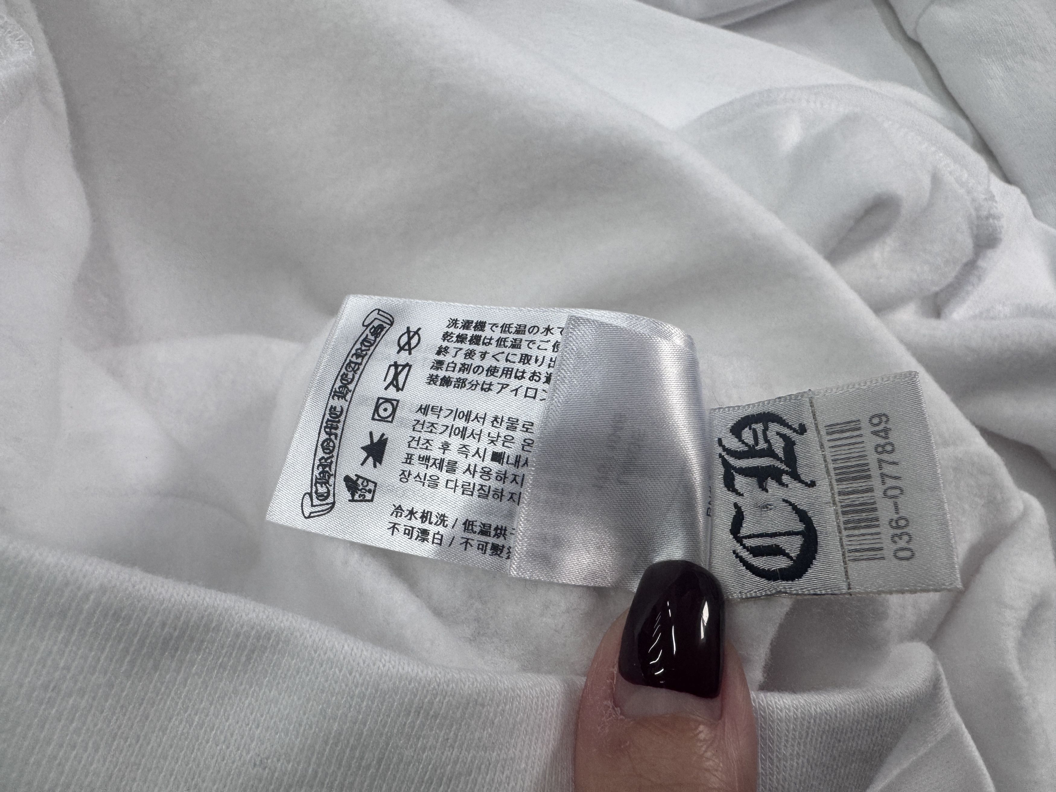 Chrome Hearts Chrome Hearts White Classic Horseshoe Logo Hoodie Size US L / EU 52-54 / 3 - 10 Thumbnail