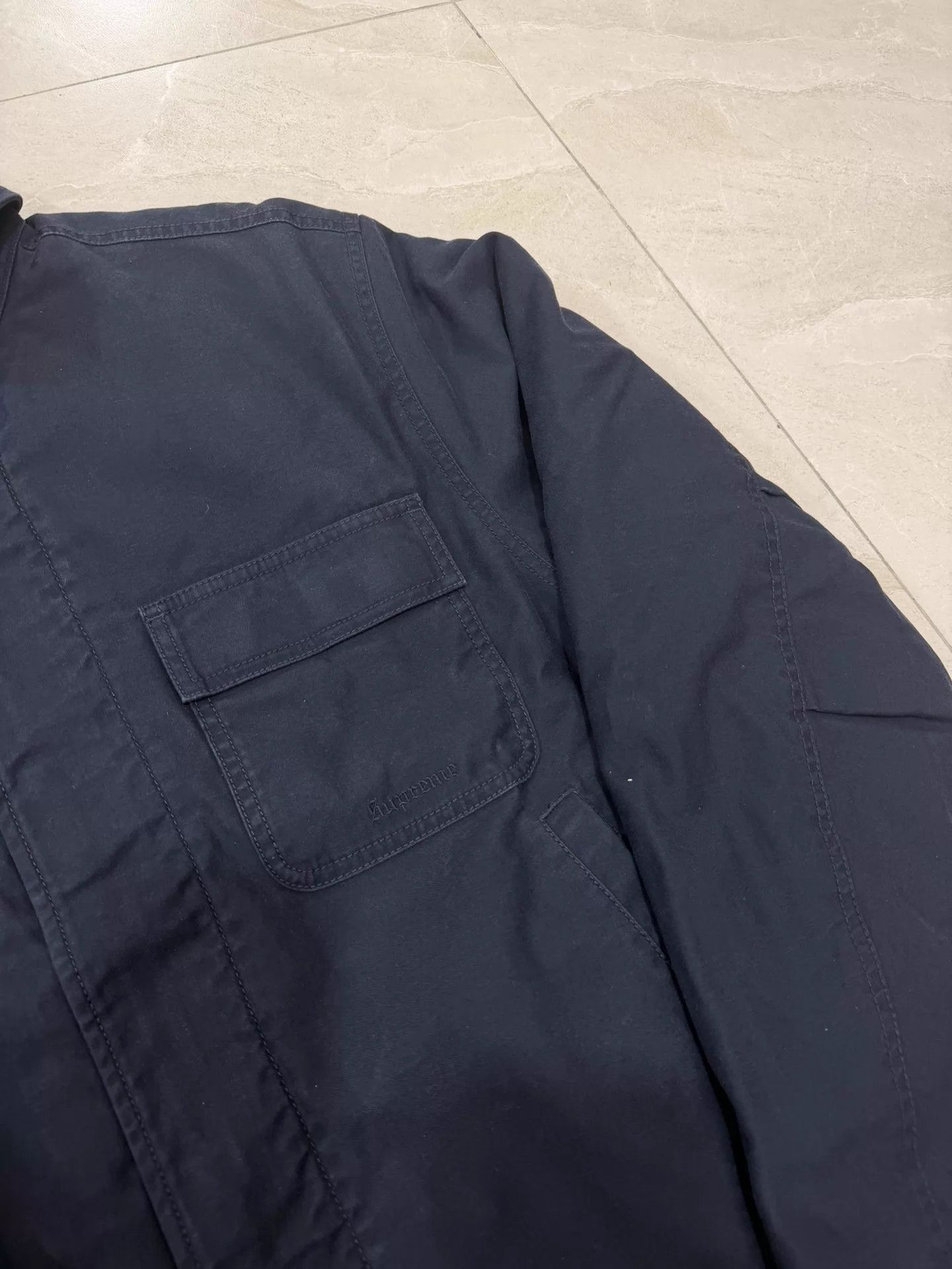 Supreme Supreme × Cordura SS26 Classic Utility Jacket Navy M Size US M / EU 48-50 / 2 - 4 Thumbnail