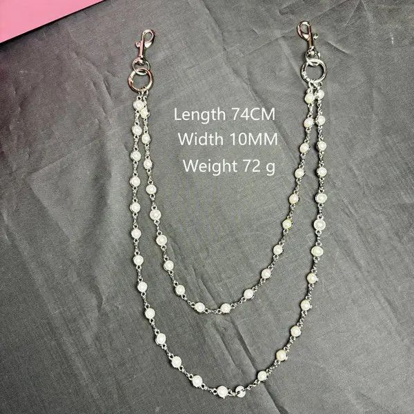 Jewelry double-layer pearl pant chain Size ONE SIZE - 3 Thumbnail
