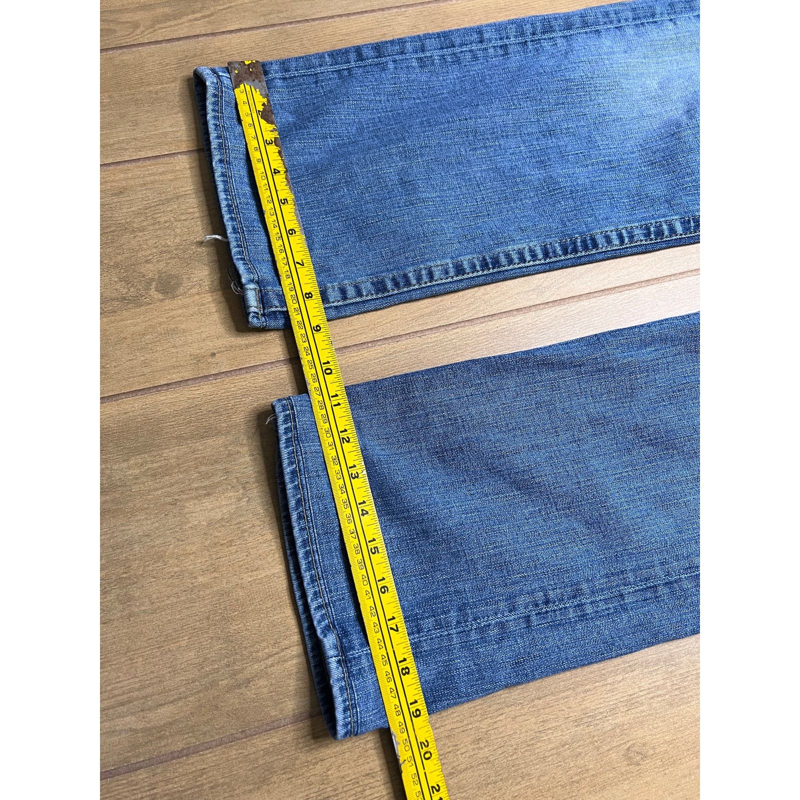 True Religion True Religion Jeans Mens 36X28 Blue Ricky Straight Leg Y2K Size US 36 / EU 52 - 8 Thumbnail
