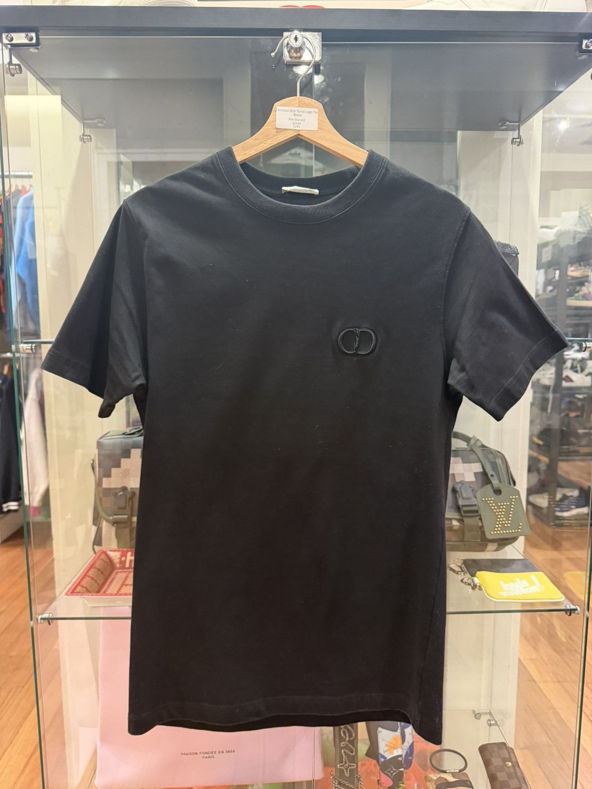 Dior Men's Dior Homme VOTC Eye Tee Hedi T-Shirt Black Sz S AW04