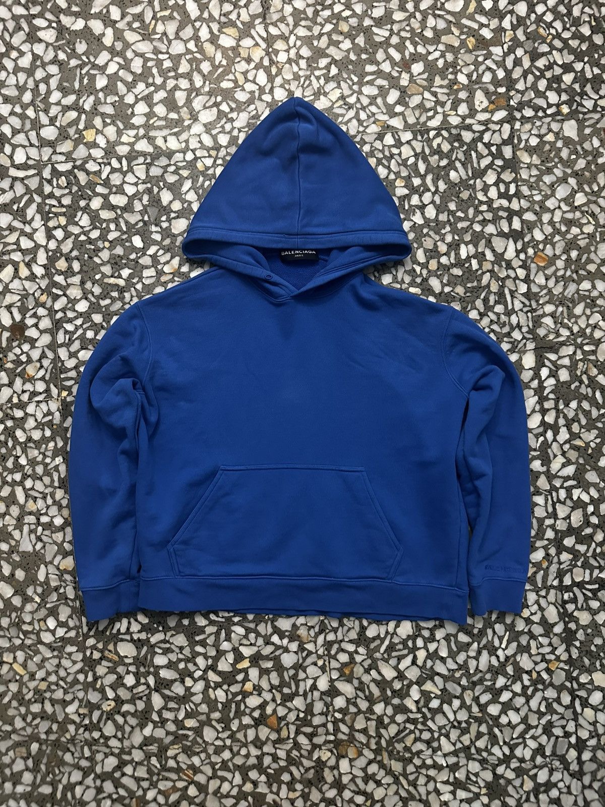 Balenciaga Balenciaga 2017 Slim fit Cropped Hoodie Size US L / EU 52-54 / 3 - 1 Thumbnail