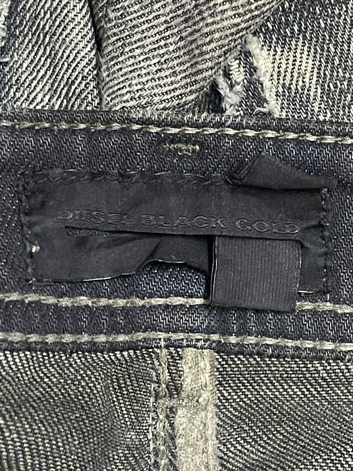 Diesel Black Gold Vintage Diesel Black Gold Faded Wash Style Jeans Size US 36 / EU 52 - 11 Thumbnail