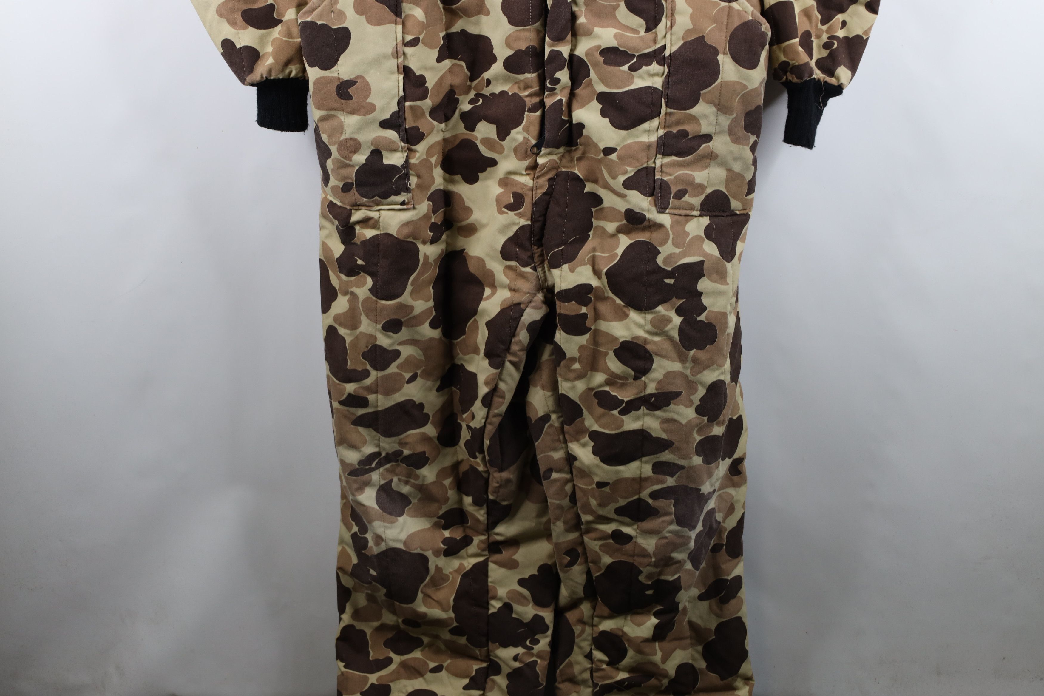 Vintage Vintage 70s 80s Insulated Frogskin Camouflage Coveralls Size US XXL / EU 58 / 5 - 4 Thumbnail