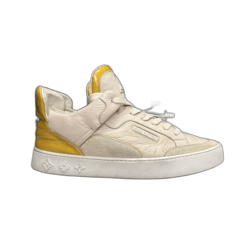 Louis Vuitton Kanye Sneakers Gray and White-2506