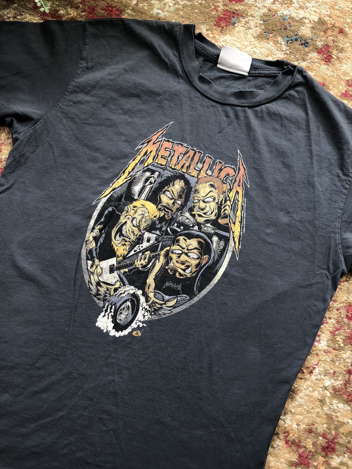 Band Tees × Metallica × Vintage 90’s METALLICA RETRO T-SHIRT Y2K ROCK Size US S / EU 44-46 / 1 - 2 Thumbnail