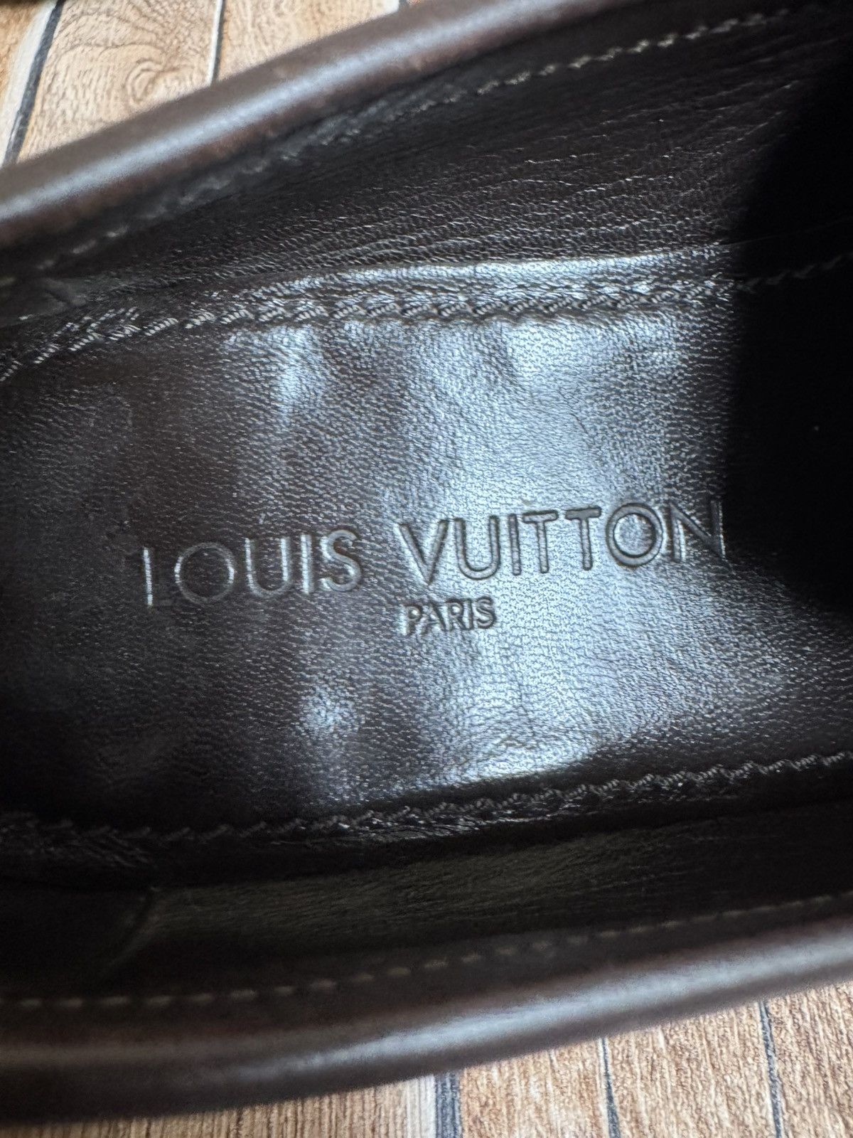Louis Vuitton suede leather loafers Size US 9.5 / EU 42-43 - 11 Thumbnail