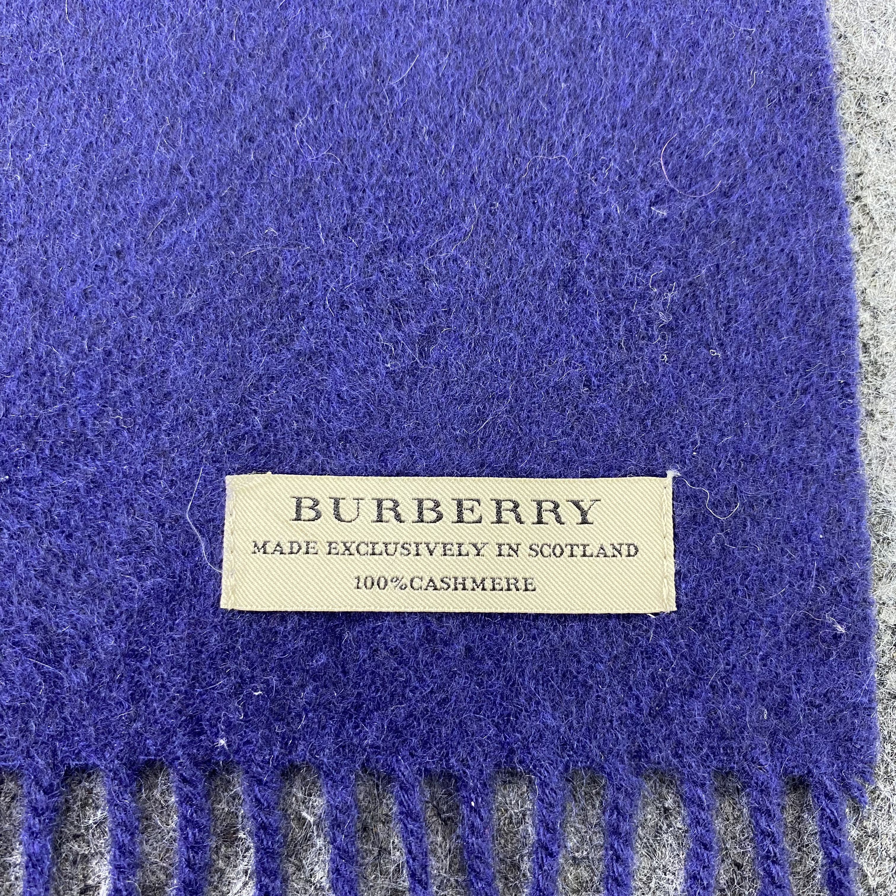 Burberry Burberry Cashmere Muffler Scarf / Neckwear - T1545 Size ONE SIZE - 6 Thumbnail