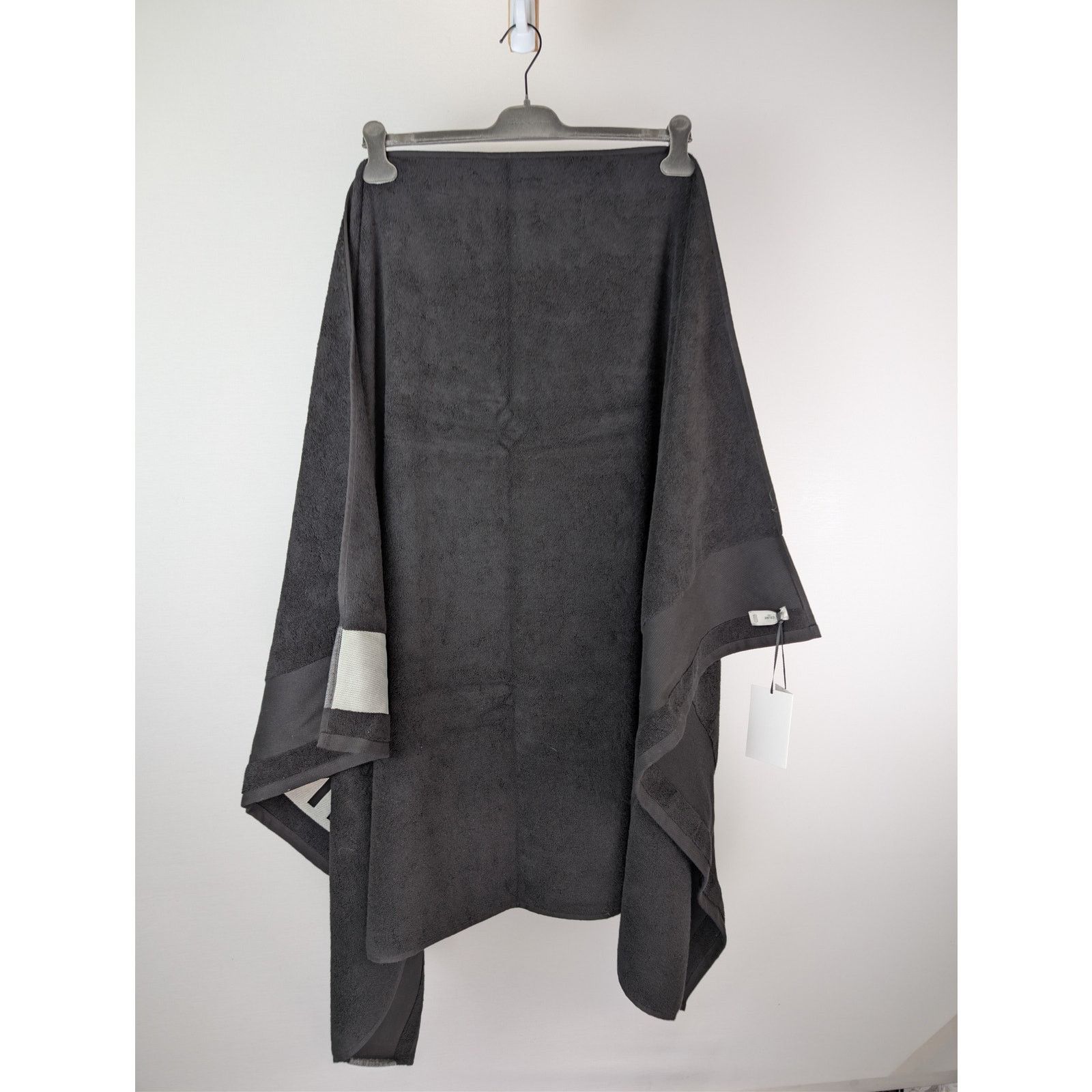 Celine o1rshd1 Q:2 / cotton terry beach towel in Black Size ONE SIZE - 7 Thumbnail