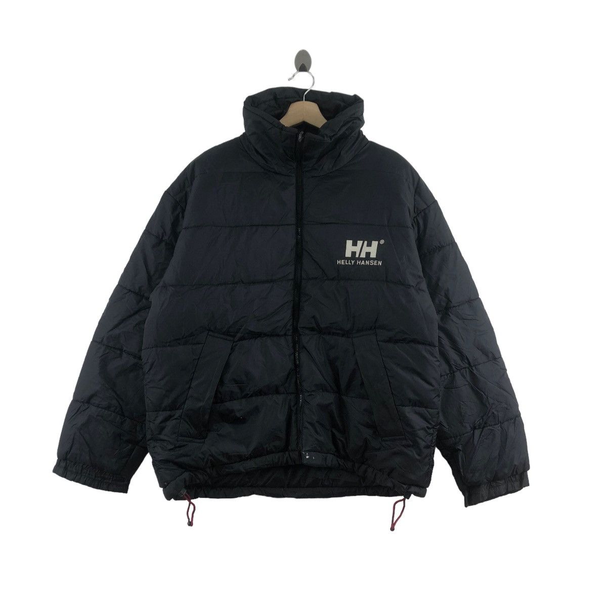 Helly Hansen × Vintage Vintage HELLY HANSEN Puffer Jacket Big Logo Gorpcore Size US M / EU 48-50 / 2 - 2 Thumbnail