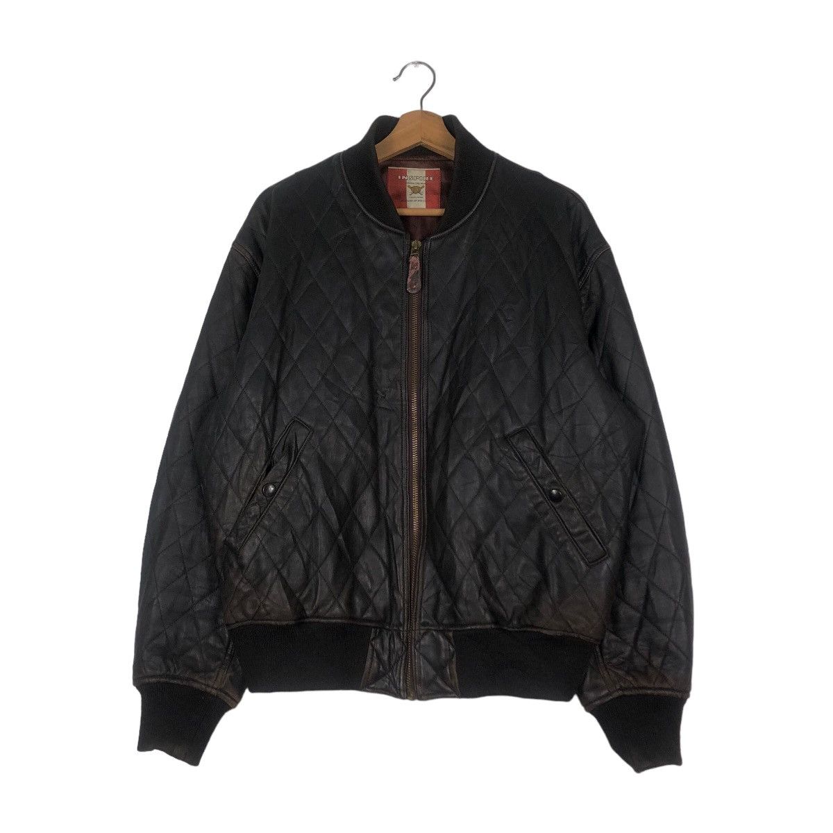 Bomber Jacket × Issey Miyake × Leather Jacket Vintage