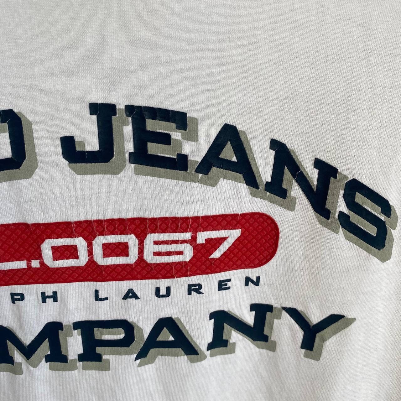 Polo Ralph Lauren × Vintage Vintage Polo Ralph Lauren Big Logo Streetwear y2k tee Size US L / EU 52-54 / 3 - 4 Thumbnail