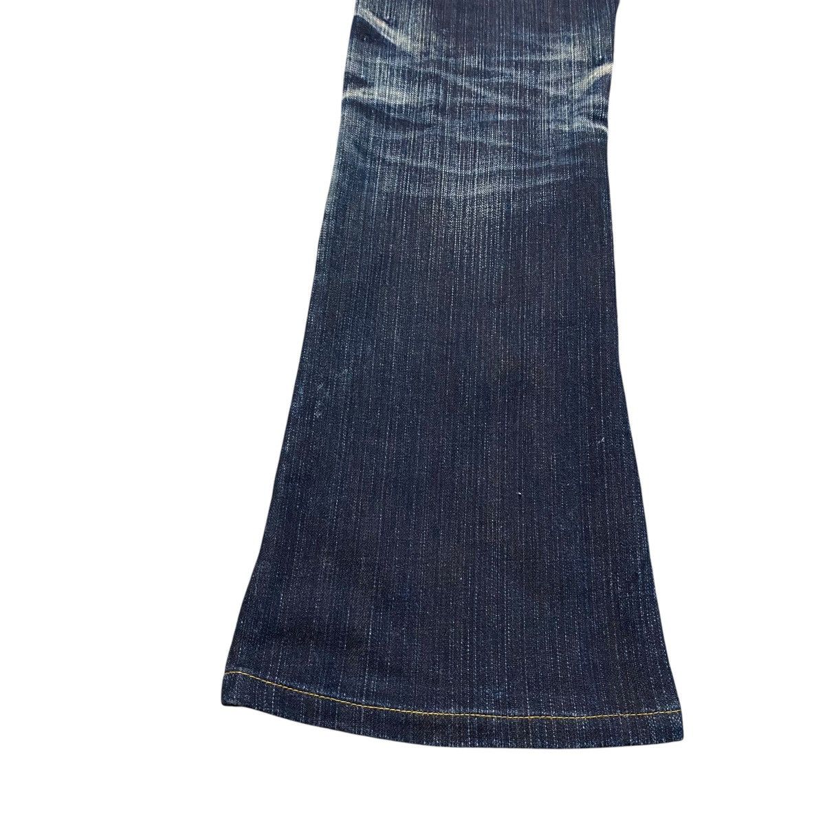 Tornado Mart Vintage Tornado Mart Denim Flare Jeans Whisker Size US 31 - 17 Thumbnail