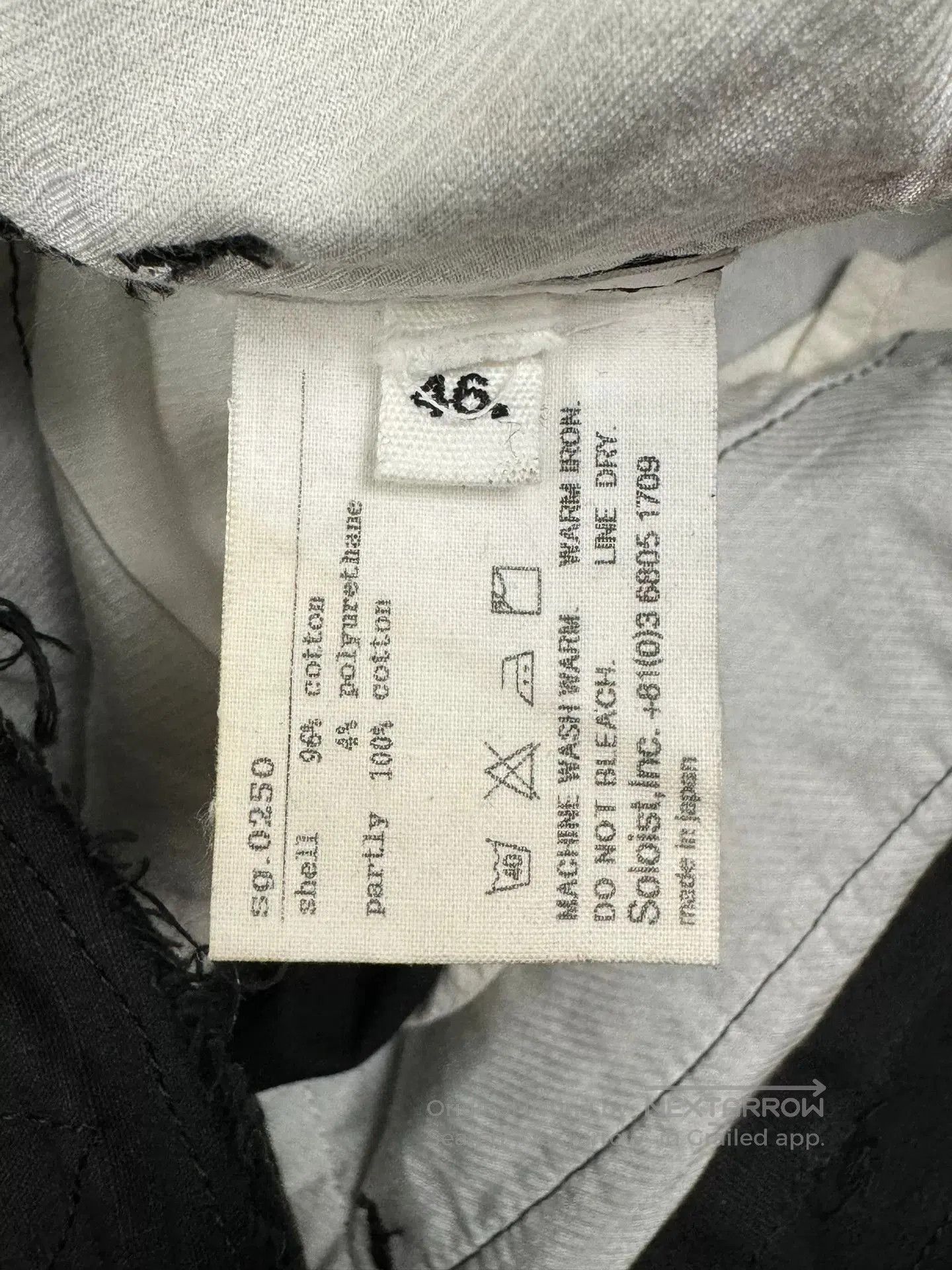 Takahiromiyashita The Soloist. stylish soloist cargo pants in black. Size US 34 / EU 50 - 6 Thumbnail