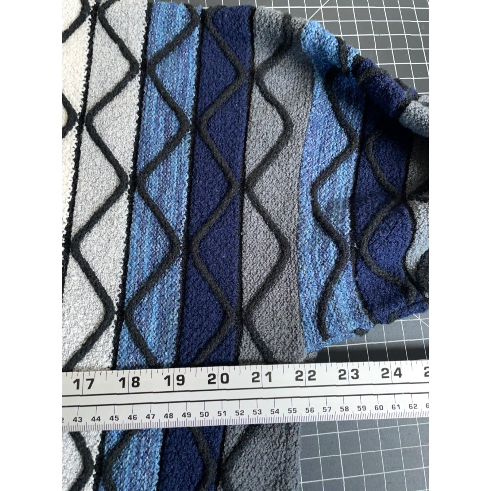 Coogi VINTAGE Protege COOGI Style Sweater Mens Large Black Blue Textured Knit Cosby Crewneck Size US L / EU 52-54 / 3 - 5 Thumbnail