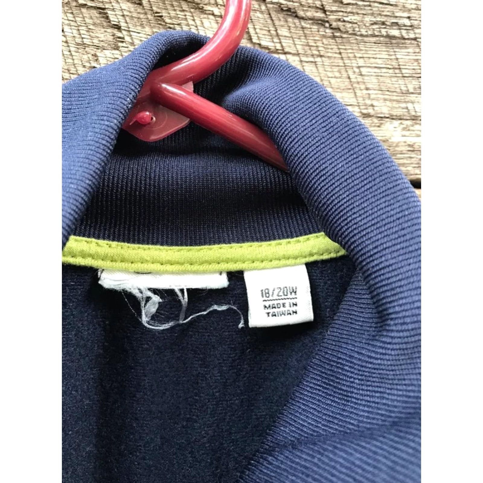 Vintage VINTAGE Athletic Club Zip Up Track Jacket Womens 18/20 Size XXL / US 16-18 / IT 52-54 - 2 Thumbnail