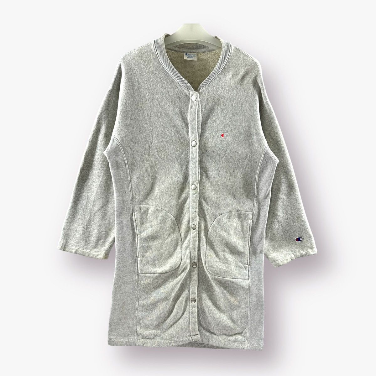 Champion × Vintage 🔥Long Sweat Champion Reverse Weave Size M / US 6-8 / IT 42-44 - 1 Thumbnail