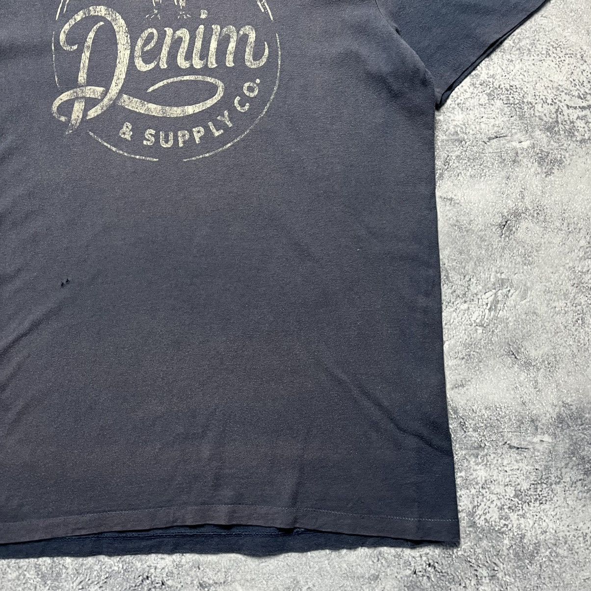 Denim & Supply Ralph Lauren Vintage Denim & Supply Ralph Lauren Big Central Logo Tee Size US S / EU 44-46 / 1 - 6 Thumbnail