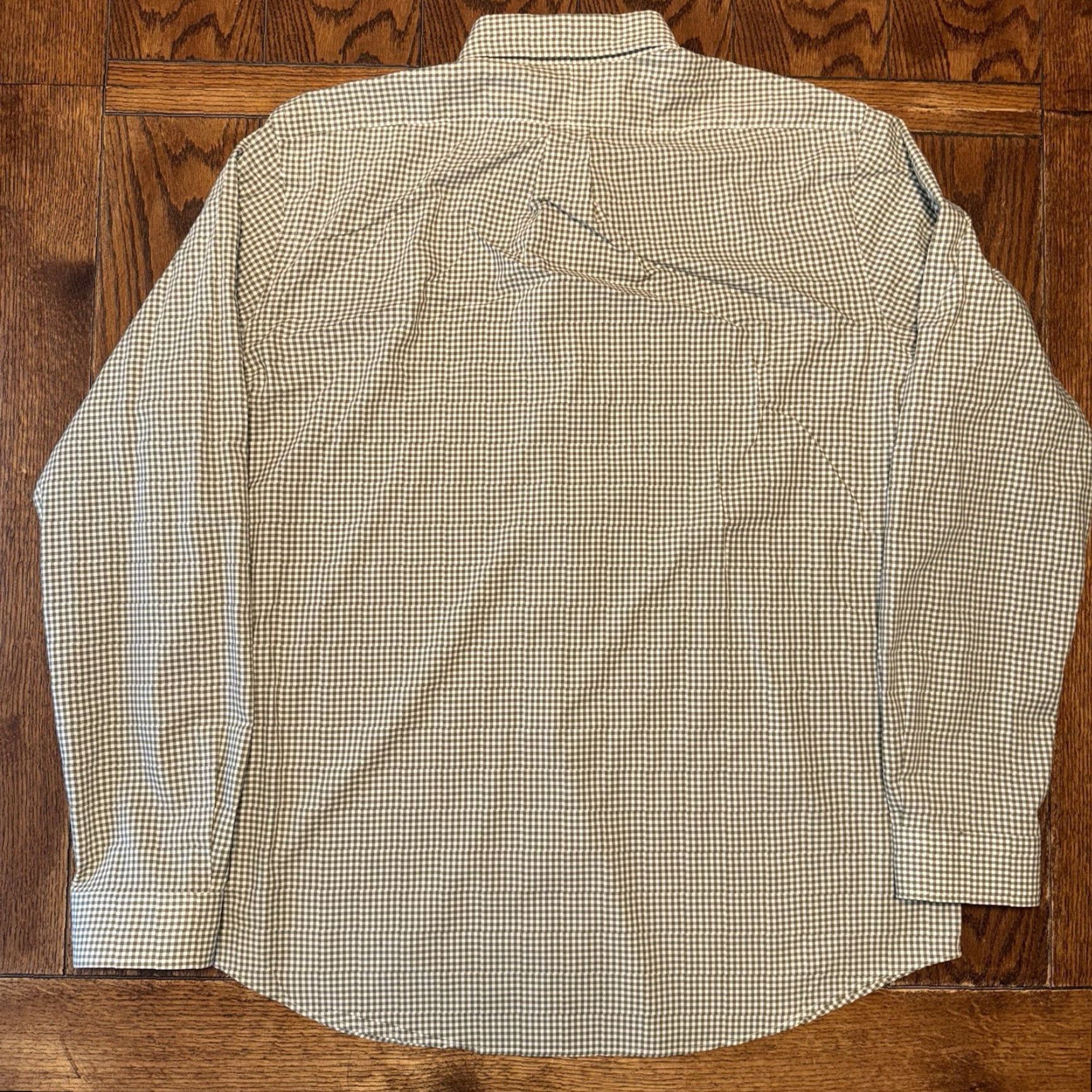 Polo Ralph Lauren VINTAGE Polo Ralph Lauren Shirt Mens XXL Classic Fit Long Sleeve Green White Size US XXL / EU 58 / 5 - 4 Thumbnail