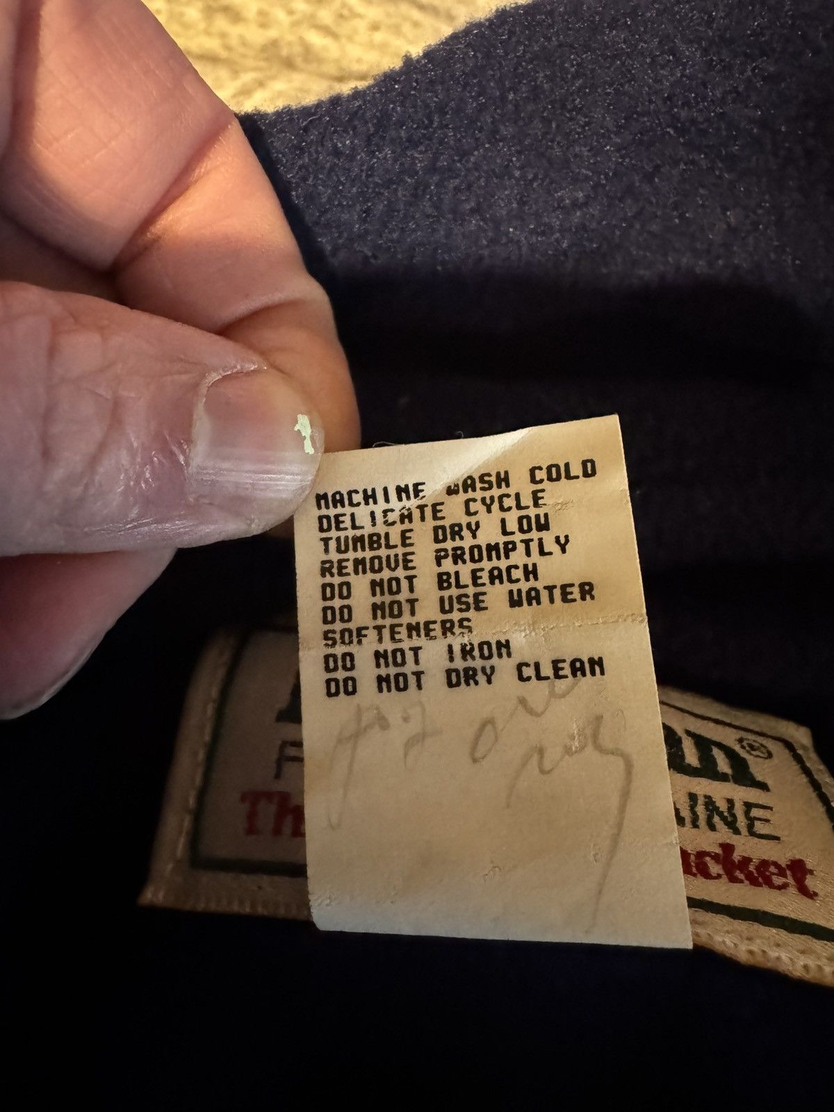 L.L. Bean Vintage L.L. Bean 3-Season Jacket Navy Full Zip Men’s XL Size US XL / EU 56 / 4 - 5 Thumbnail