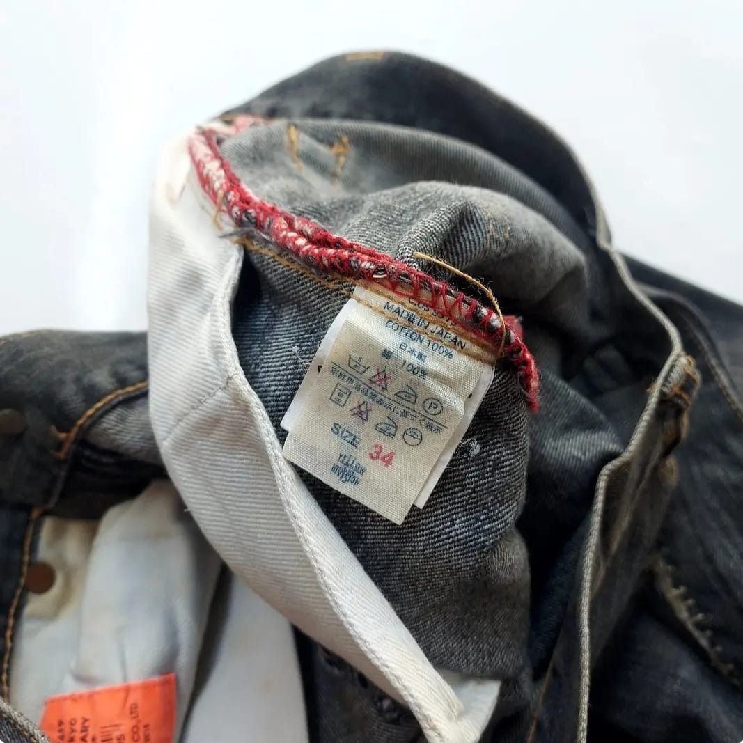 Japanese Brand × Vintage GOWEST PATCHWORK DENIM PANTS Size US 34 / EU 50 - 8 Thumbnail