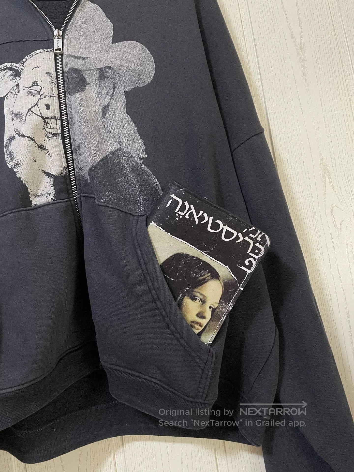 Enfants Riches Deprimes Erd 24ss Pig Allen Zip Hoodie. Size US XL / EU 56 / 4 - 5 Thumbnail