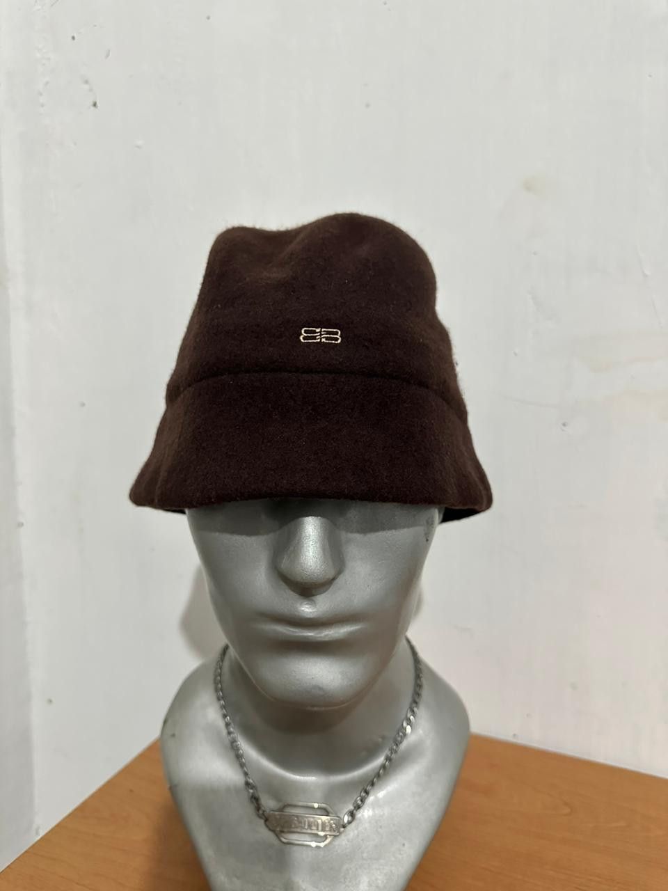 Vintage Balenciaga Hats Embroidery iconic BB Logo